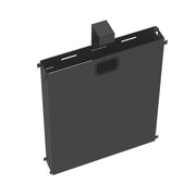 Adapt mass vertical cable riser for intermediate bench leg - black - view 1