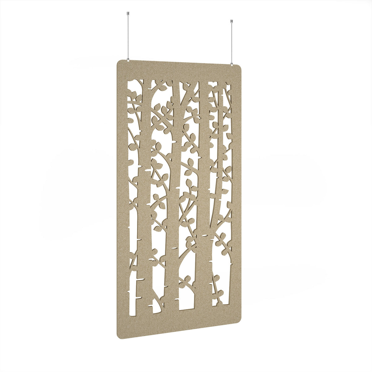 Ebony Hanging Panel 1200w - Dark Camel - view 1