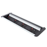 Eclipse in-table rollover power module 4 x UK sockets - black/silver - view 1