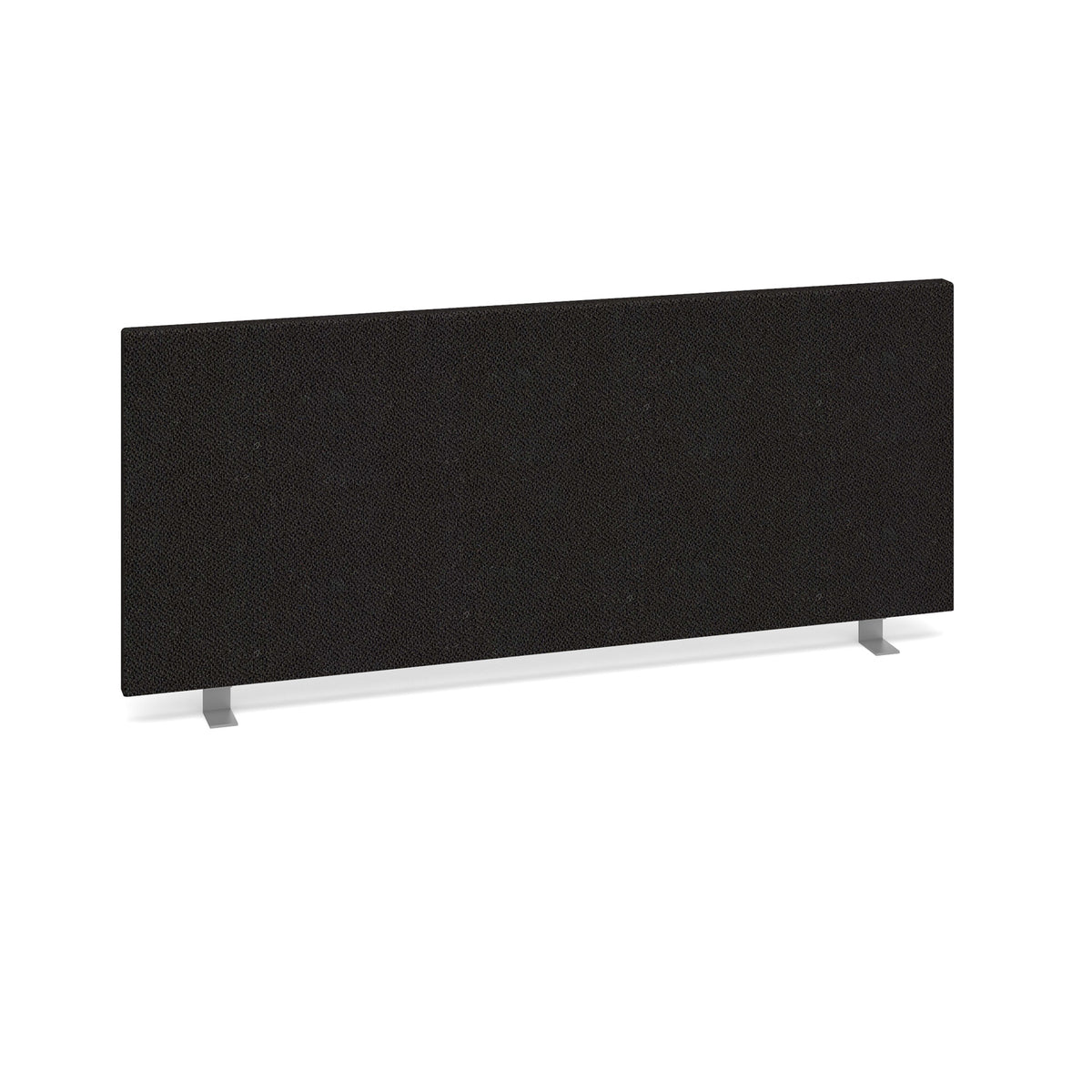 Straight desktop fabric screen 1000mm x 400mm - made to order - view 1