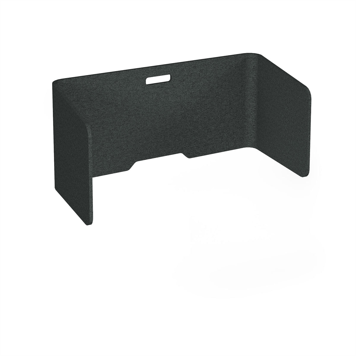 Fold Desk Screen - Moonlight Grey - view 1