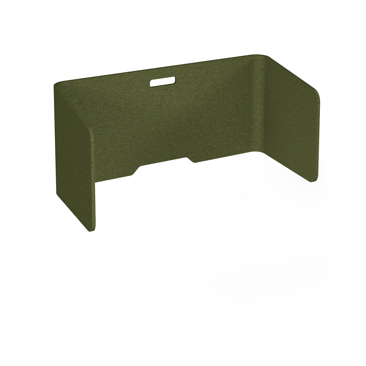 Fold Desk Screen - Reed Green - view 1