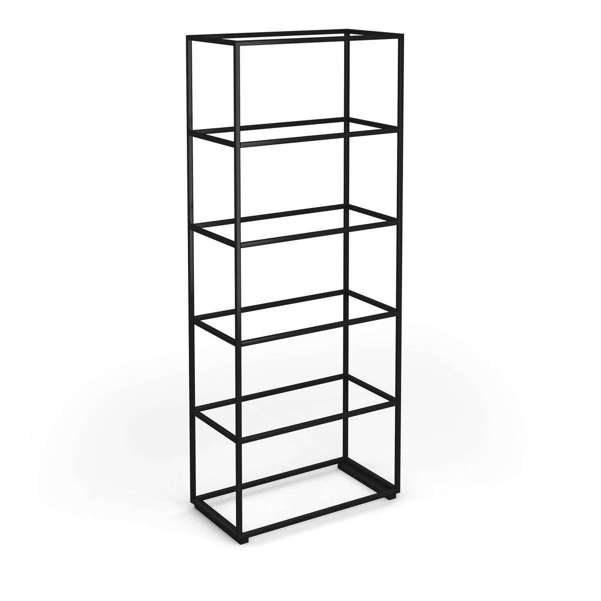 Flux modular storage double unit - 5 high - view 1