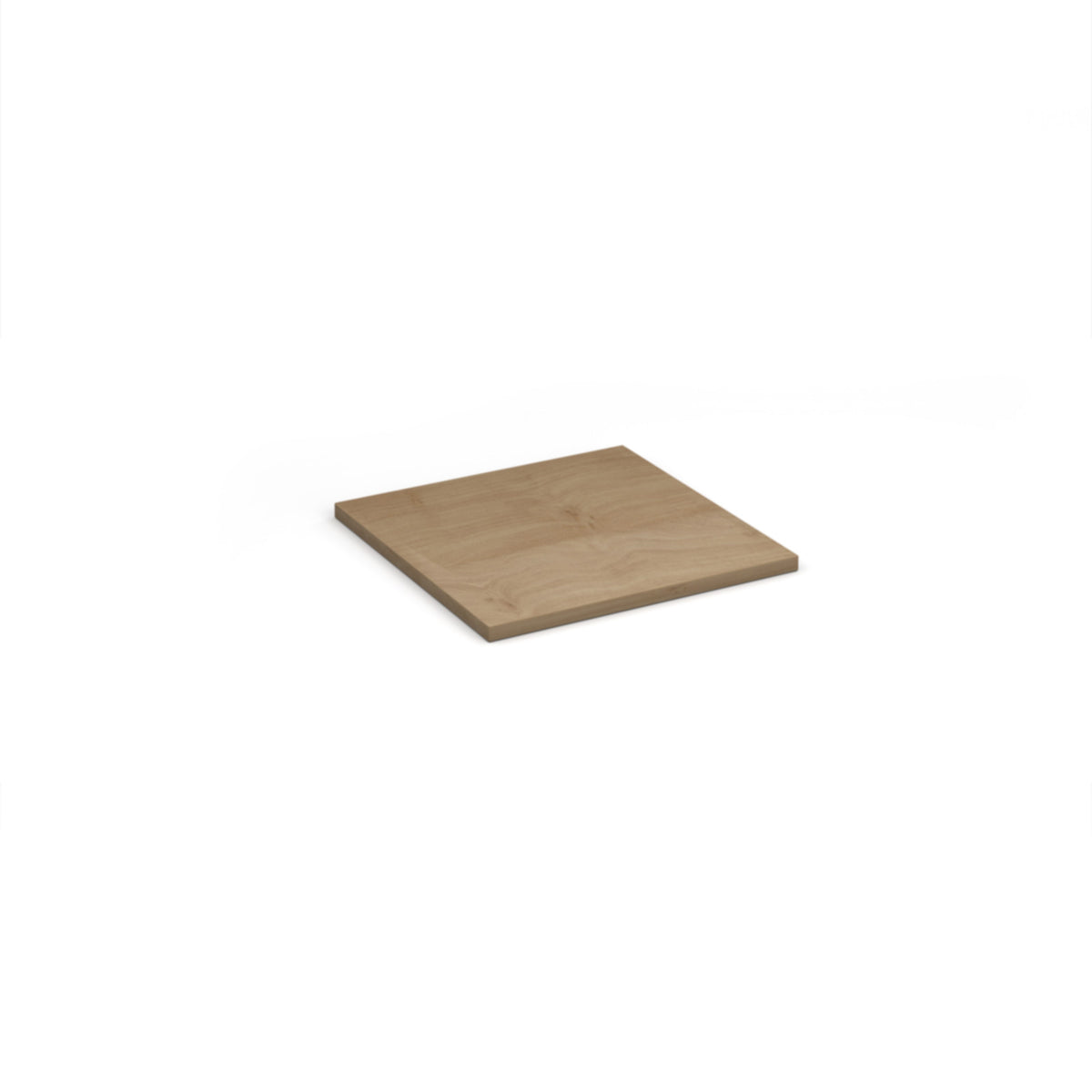 Flux modular storage single wooden top shelf - Kendal oak - view 1