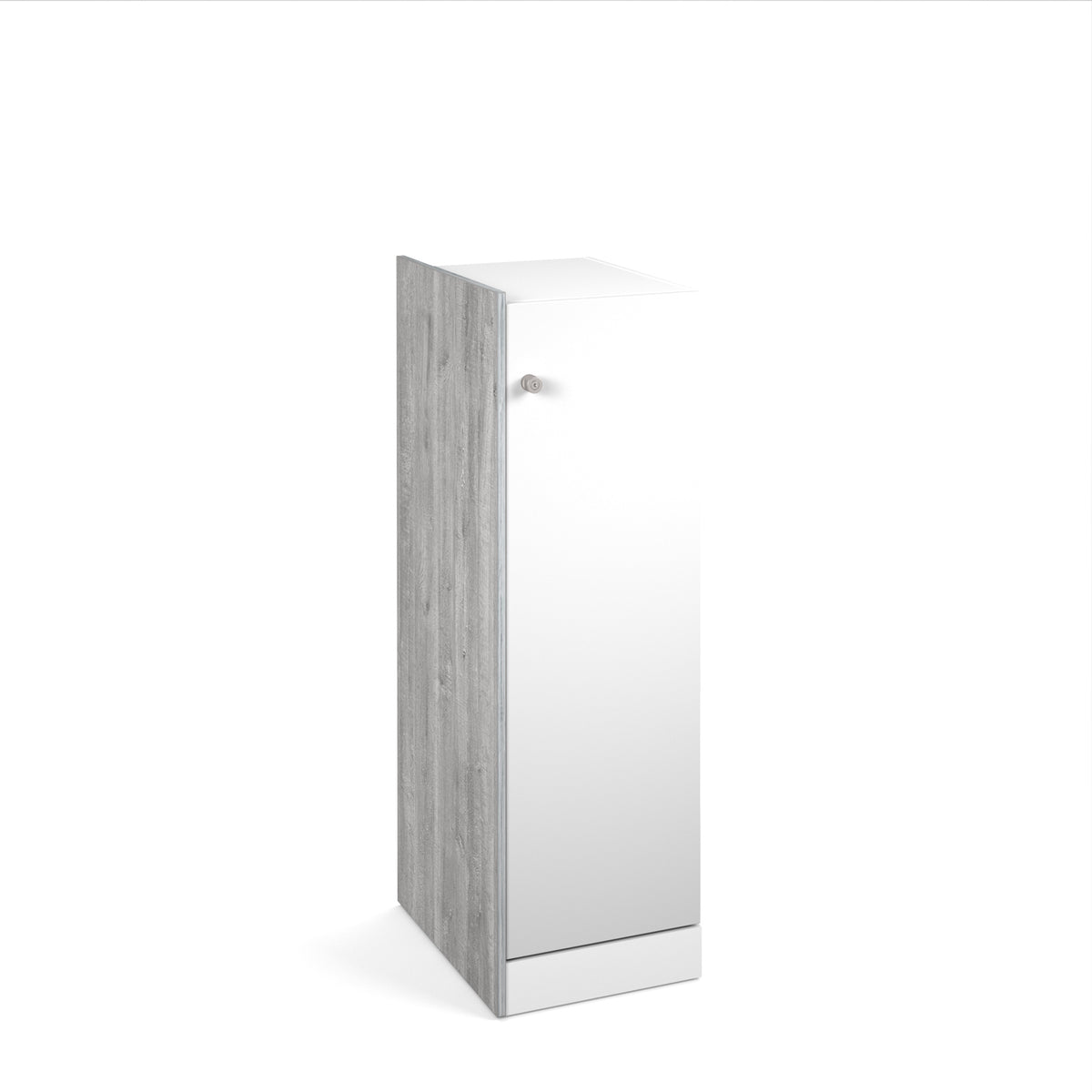 Flux single side finishing panel for 1300mm high locker - Grey Oak - view 2