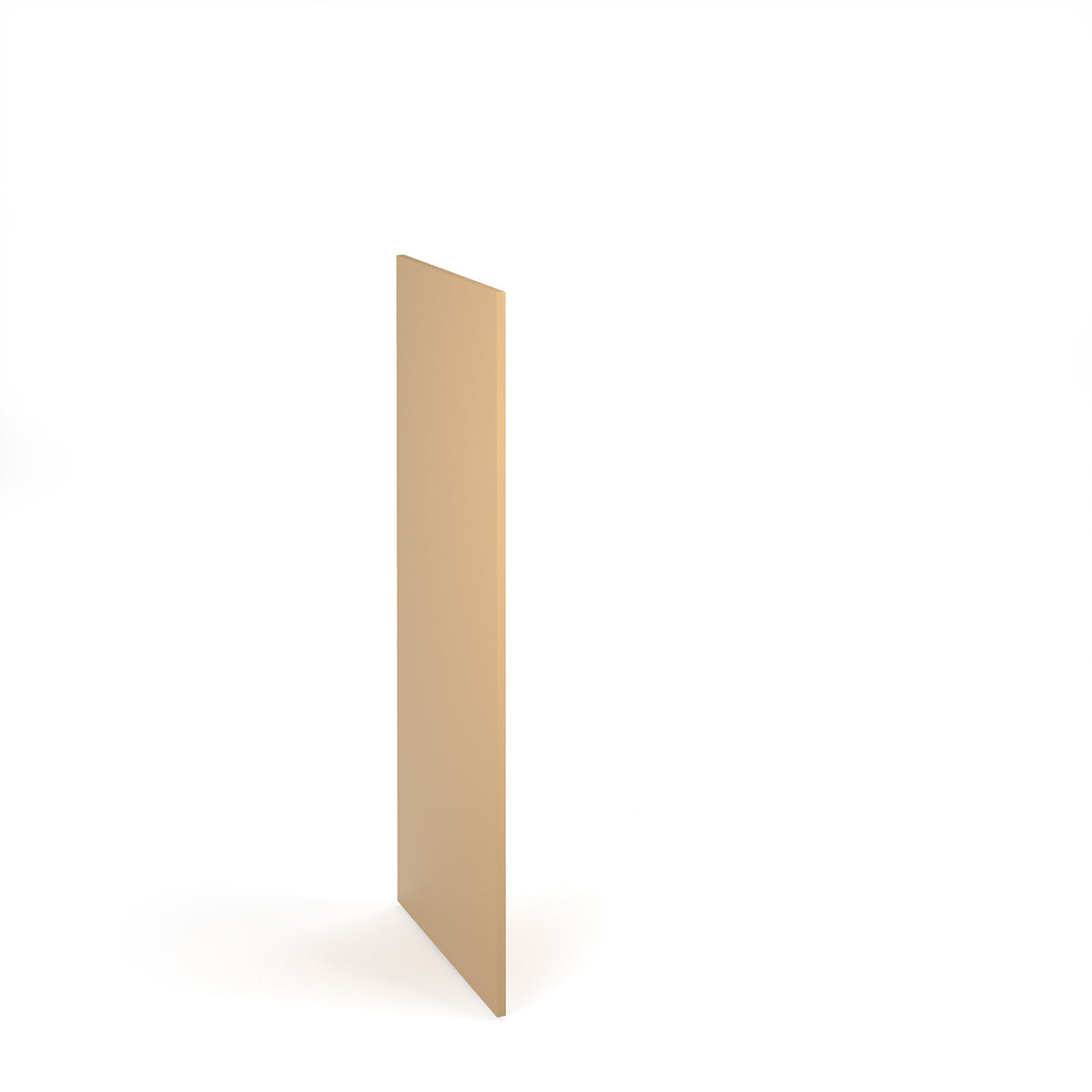 Flux single side finishing panel for 1300mm high locker - sand yellow - view 1