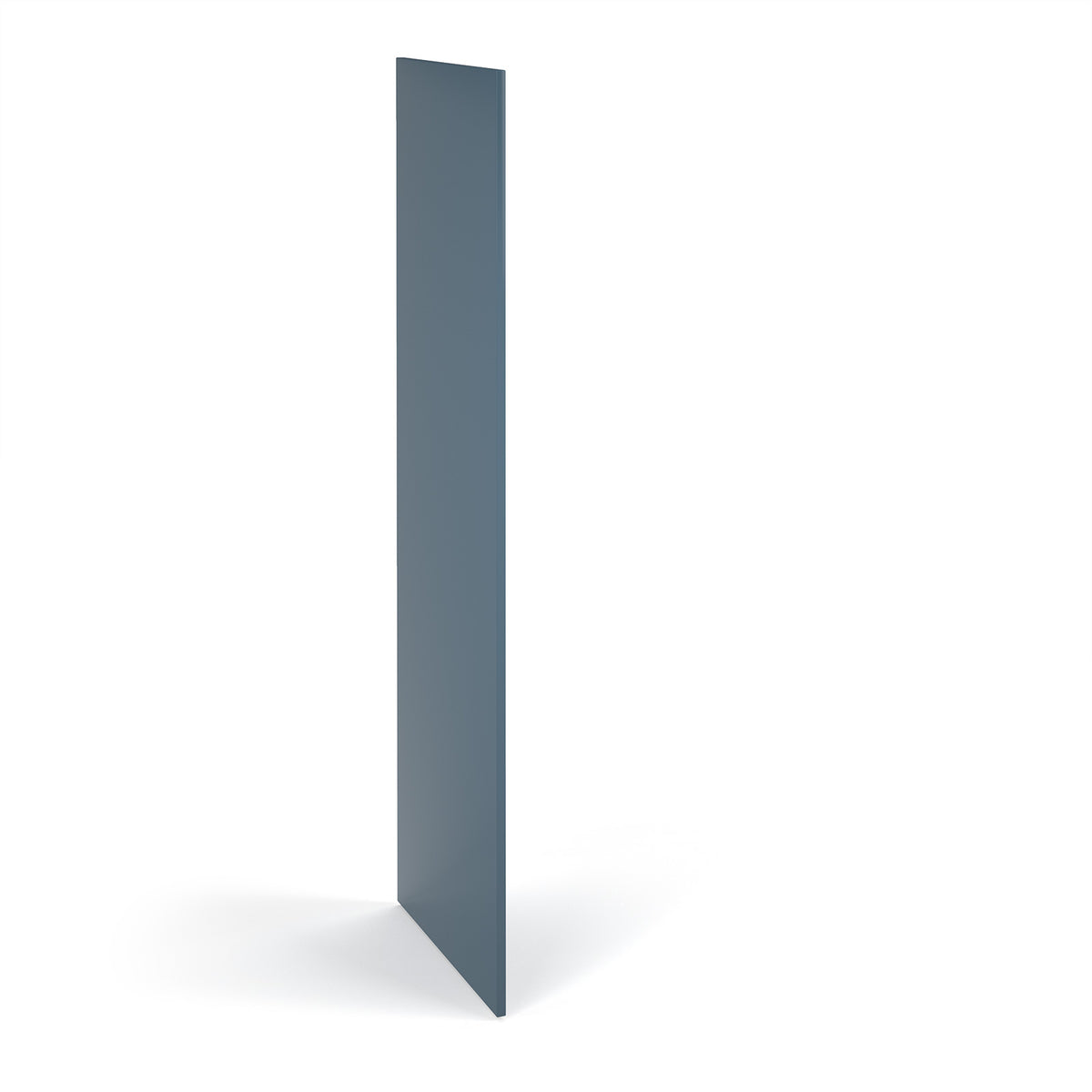 Flux single side finishing panel for 1700mm high locker - misty blue - view 1