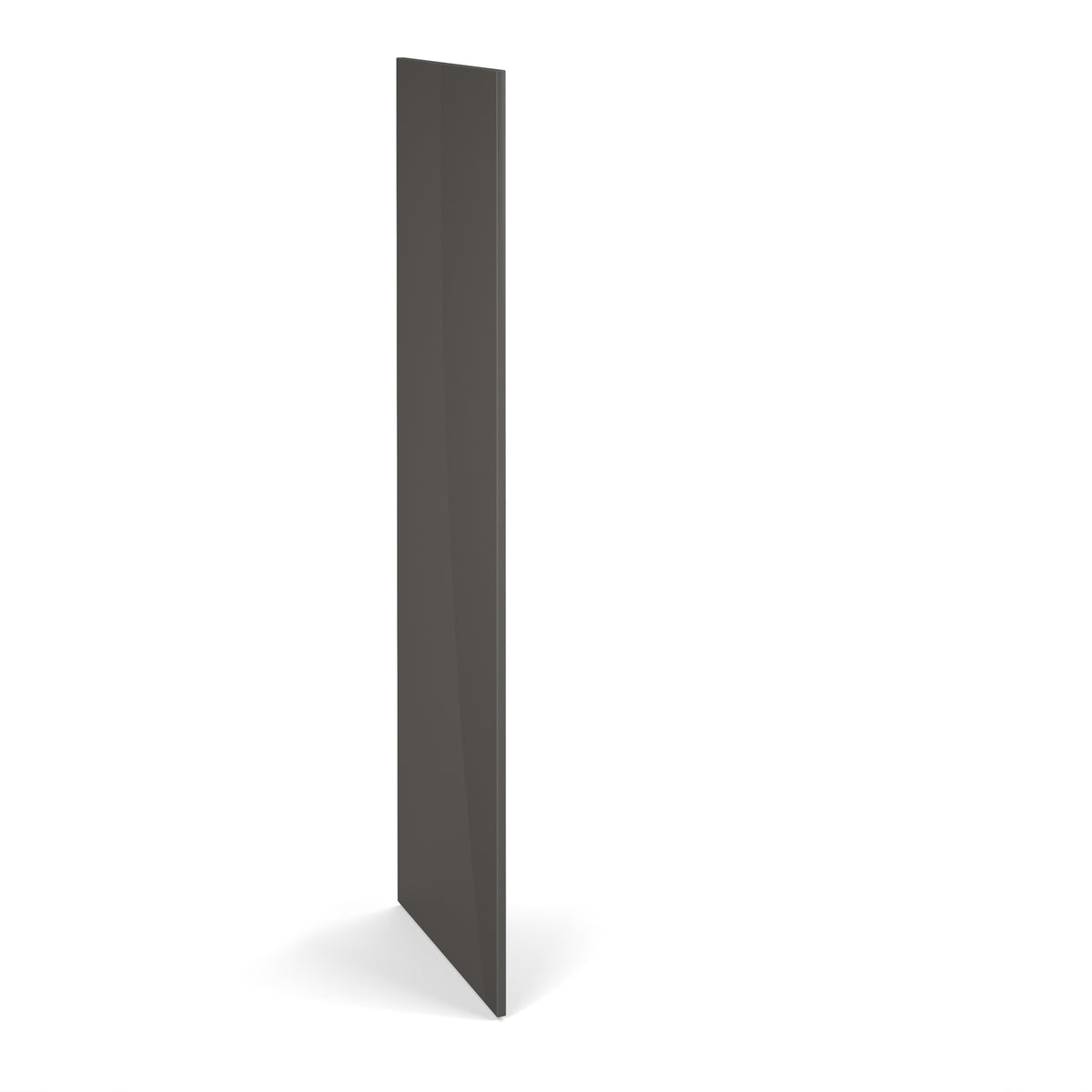 Flux single side finishing panel for 1700mm high locker - onyx grey - view 1