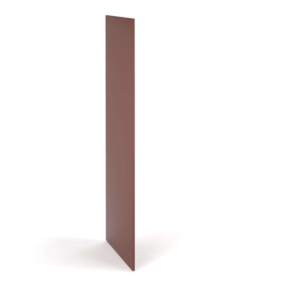 Flux single side finishing panel for 1700mm high locker - rusty red - view 1