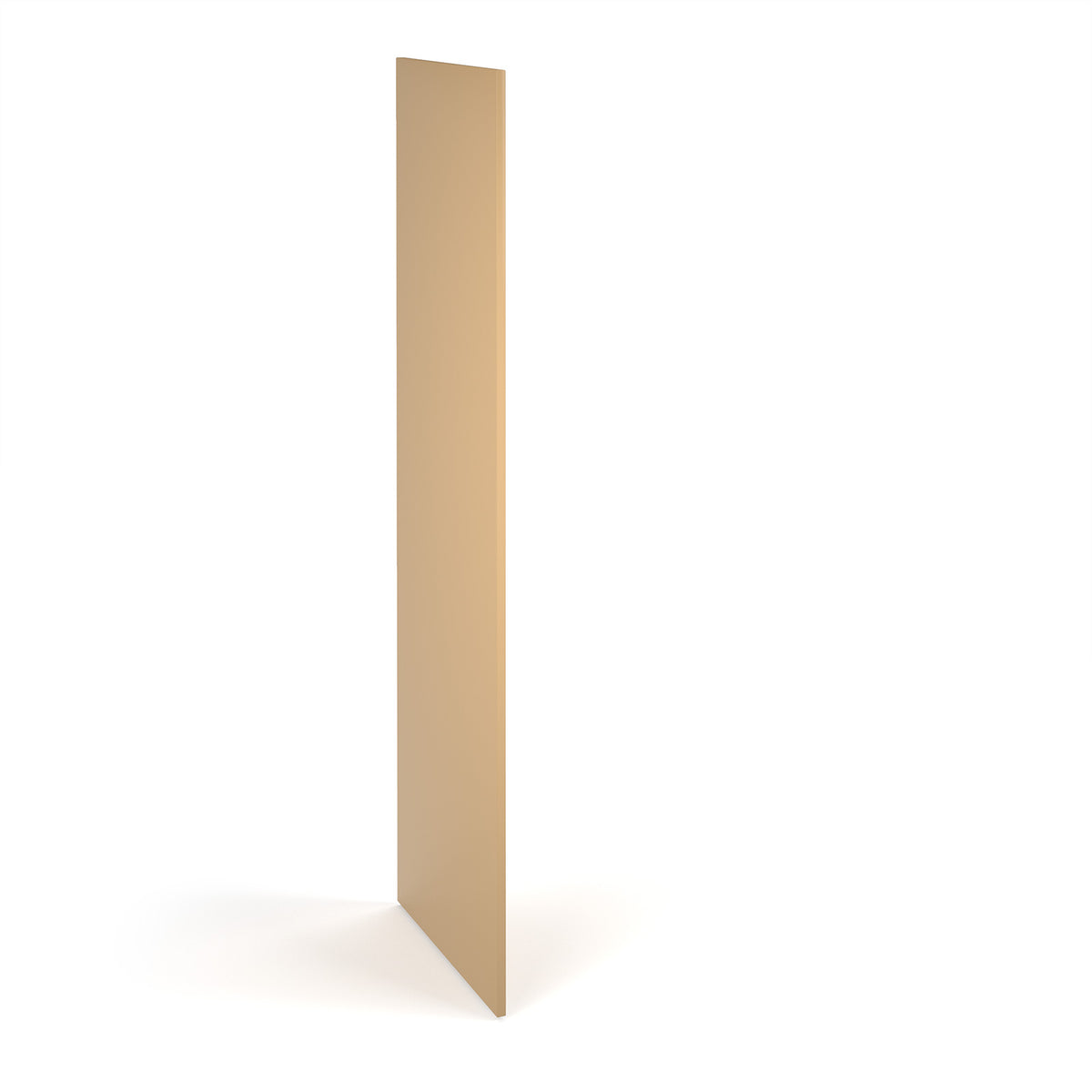 Flux single side finishing panel for 1700mm high locker - sand yellow - view 1