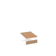 Flux top and plinth finishing panels for single locker units 400mm wide - Beech - view 1