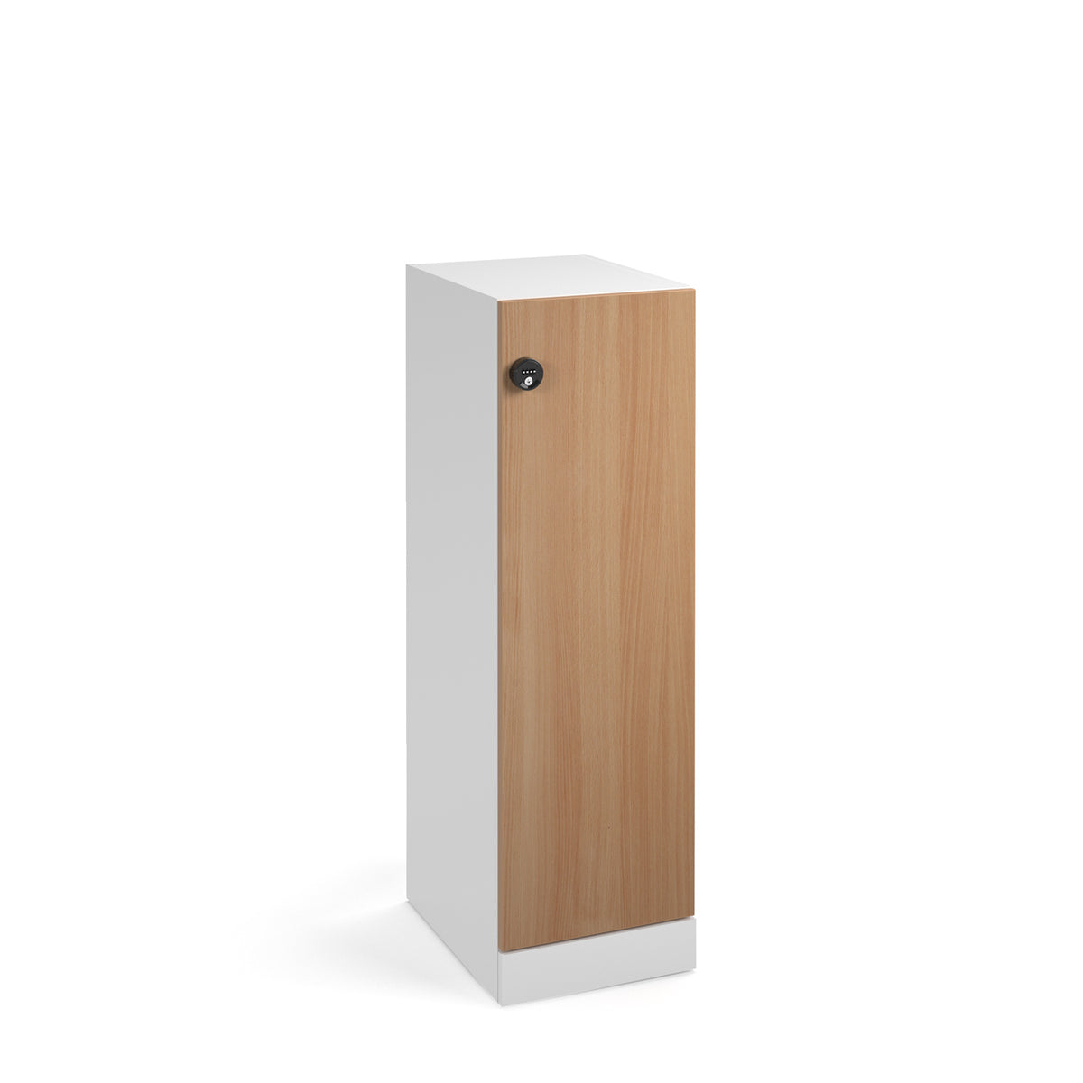 Flux 1300mm high lockers with one door - mechanical lock - view 1