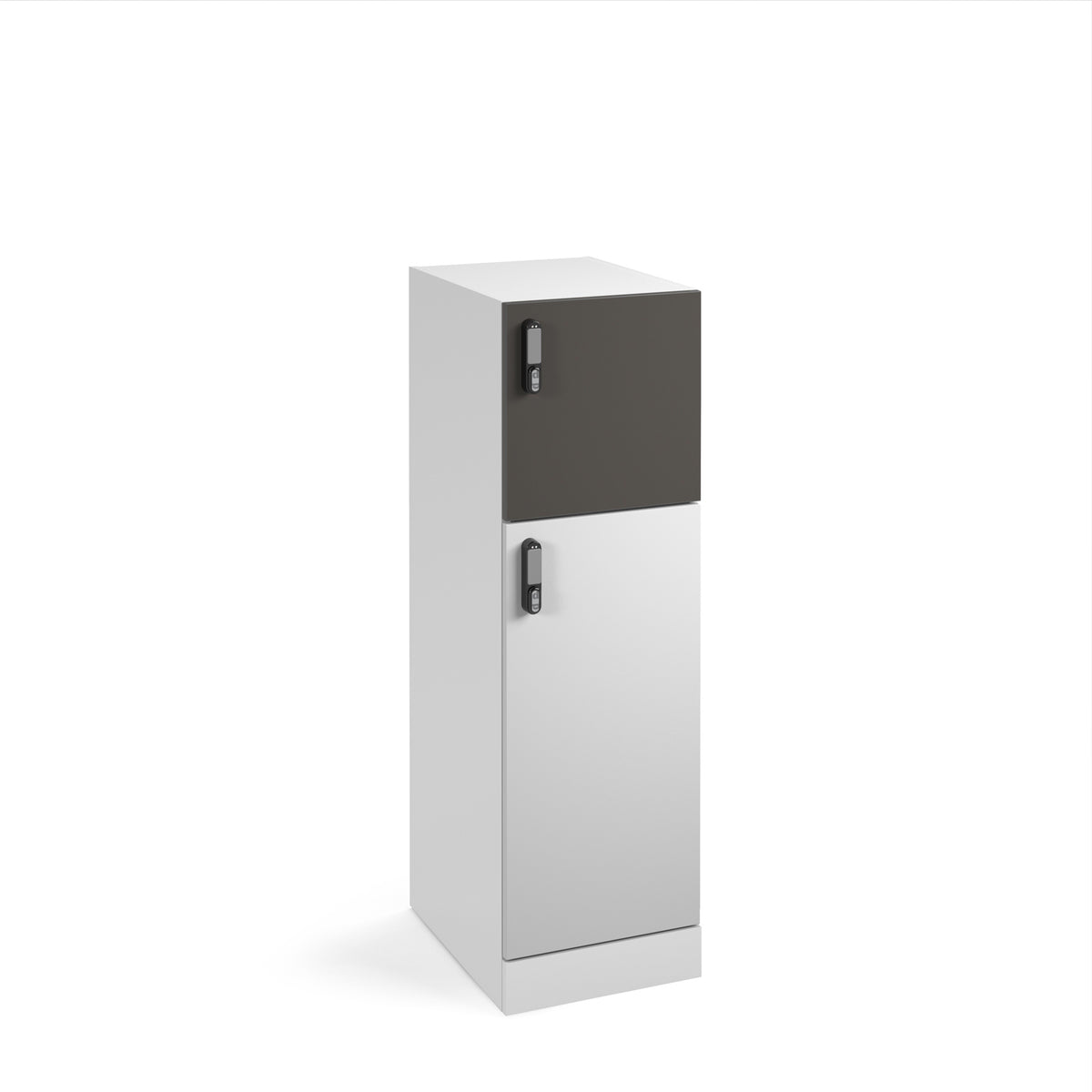 Flux 1300mm high lockers with two doors (larger lower door) - RFID lock - view 1