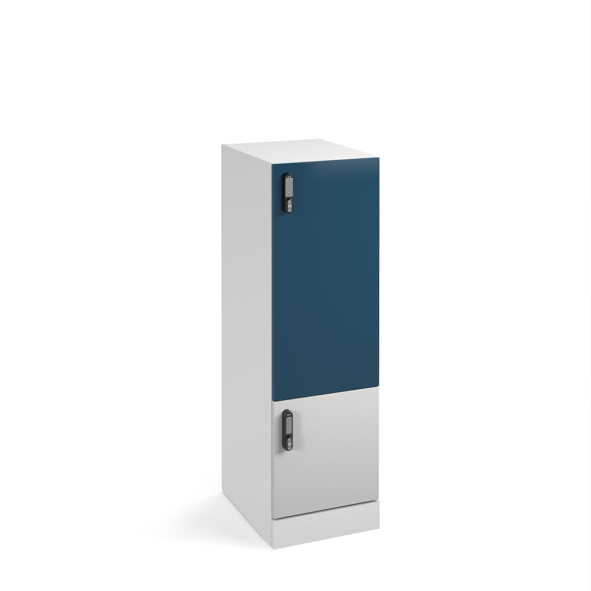 Flux 1300mm high lockers with two doors (larger upper door) - RFID lock - view 1