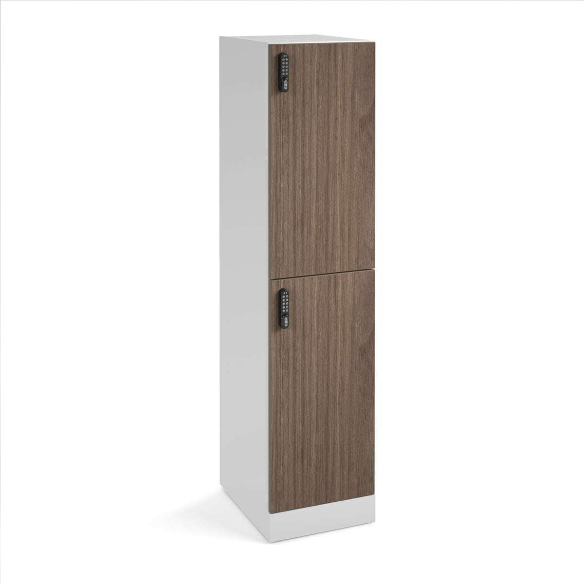 Flux 1700mm high lockers with two doors - digital lock - view 1