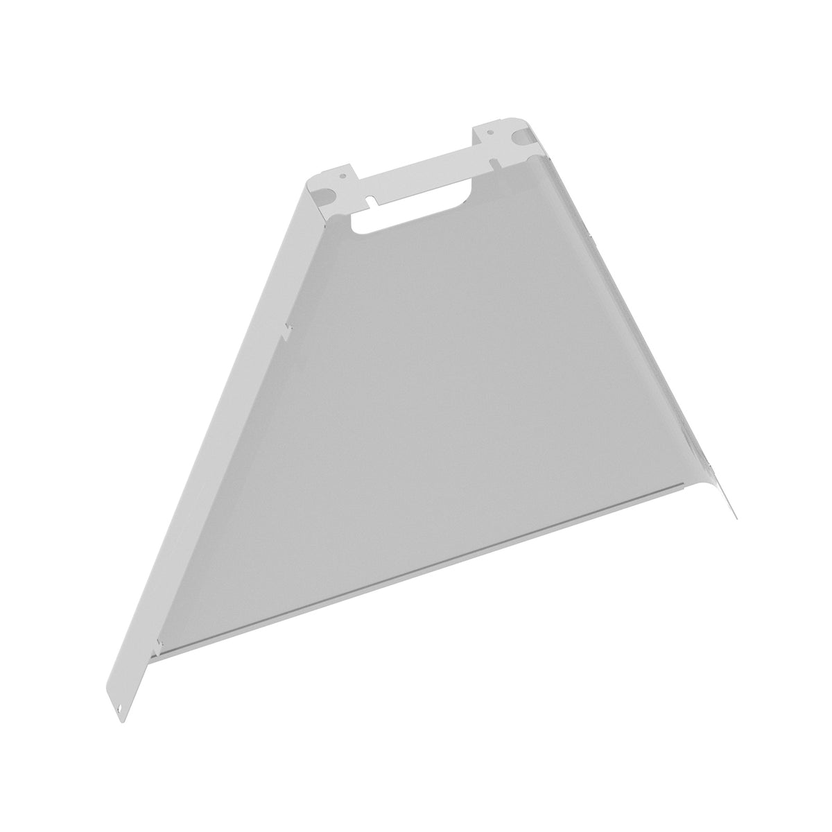 Fuze mass vertical cable riser for intermediate bench leg - white - view 2