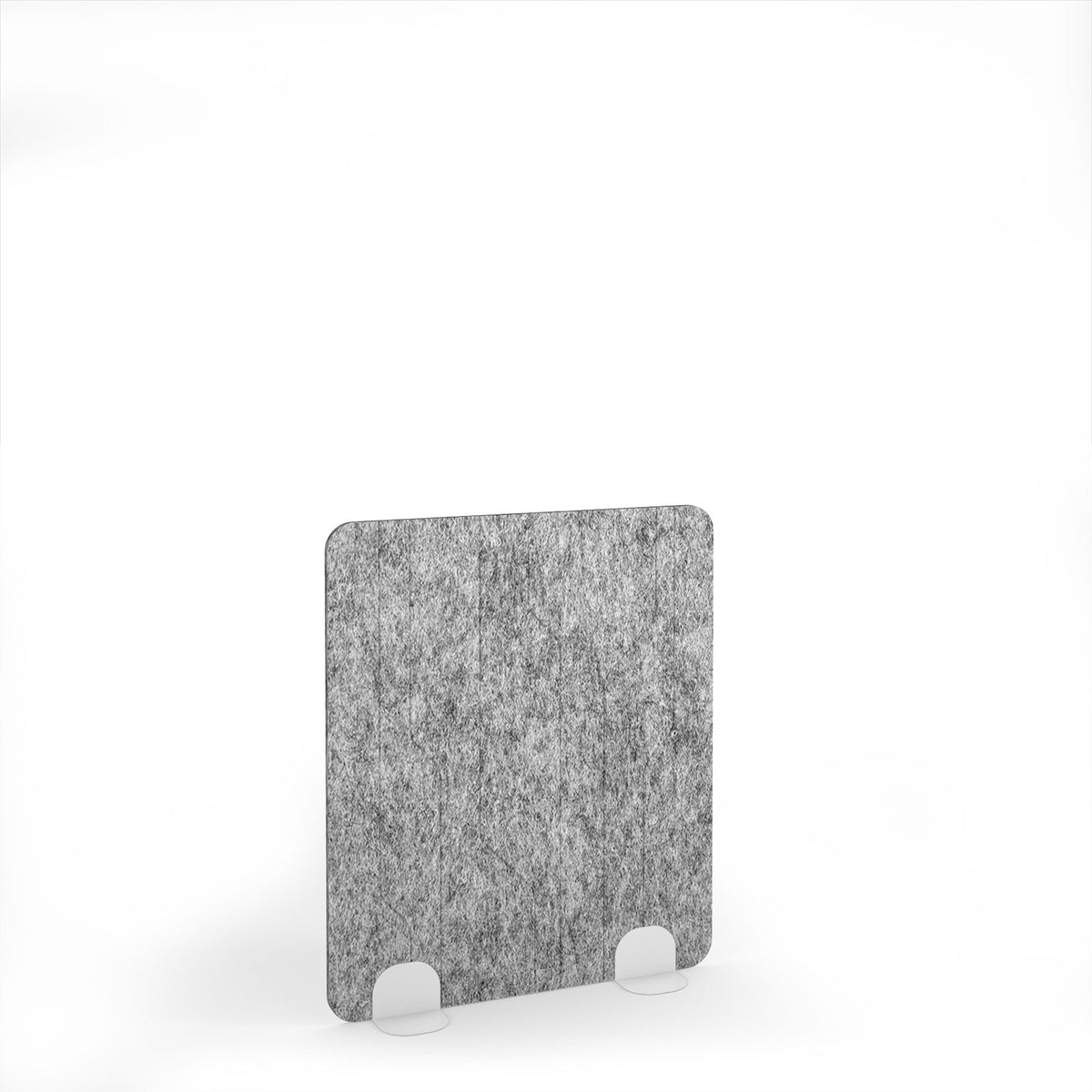 Grain Accoustic Floor Standing Metal Base Legs 1200w 1400h - White legs, Dark Silver Grey - view 1