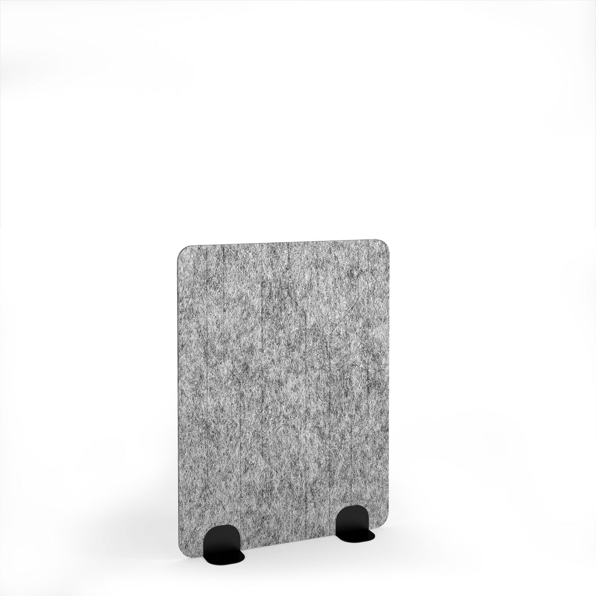 Grain Accoustic Floor Standing Metal Base Legs 1200w 1600h - Black legs, Dark Silver Grey - view 1