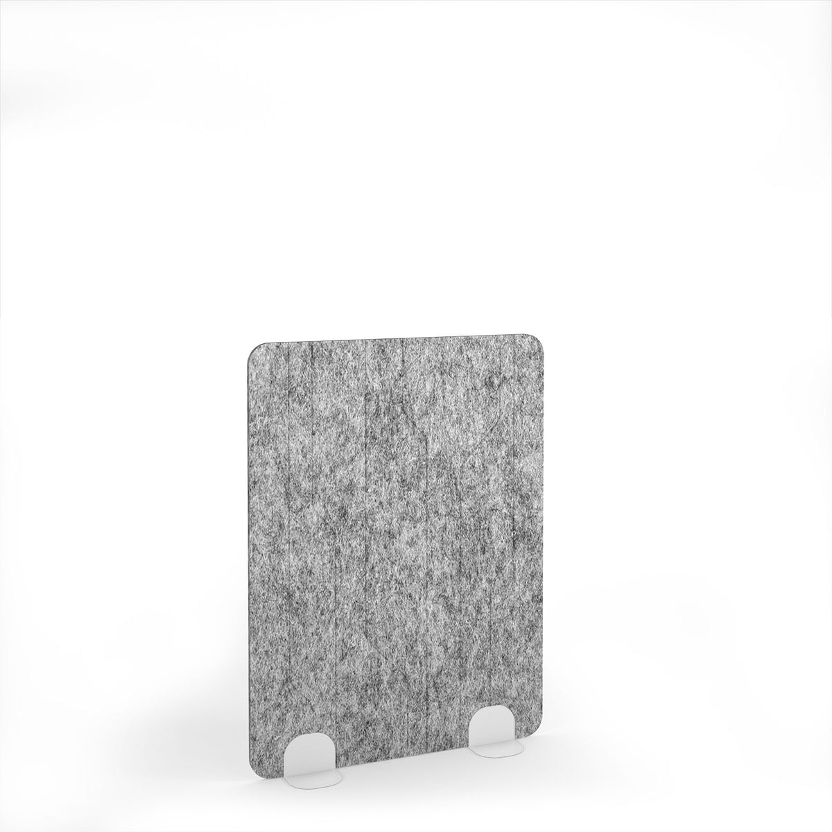 Grain Accoustic Floor Standing Metal Base Legs 1200w 1600h - White legs, Dark Silver Grey - view 1