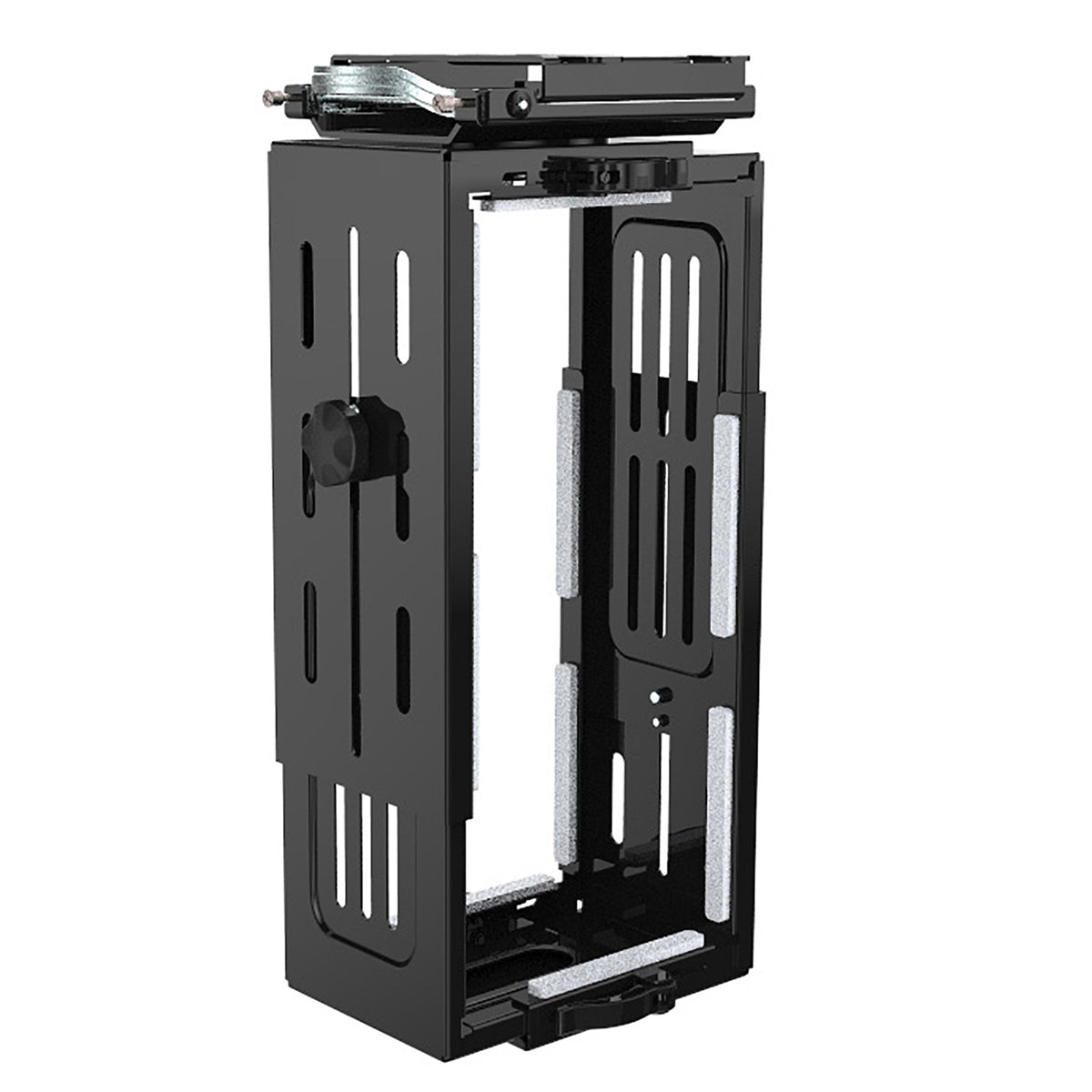 Halo large under desk CPU holder - black - view 1