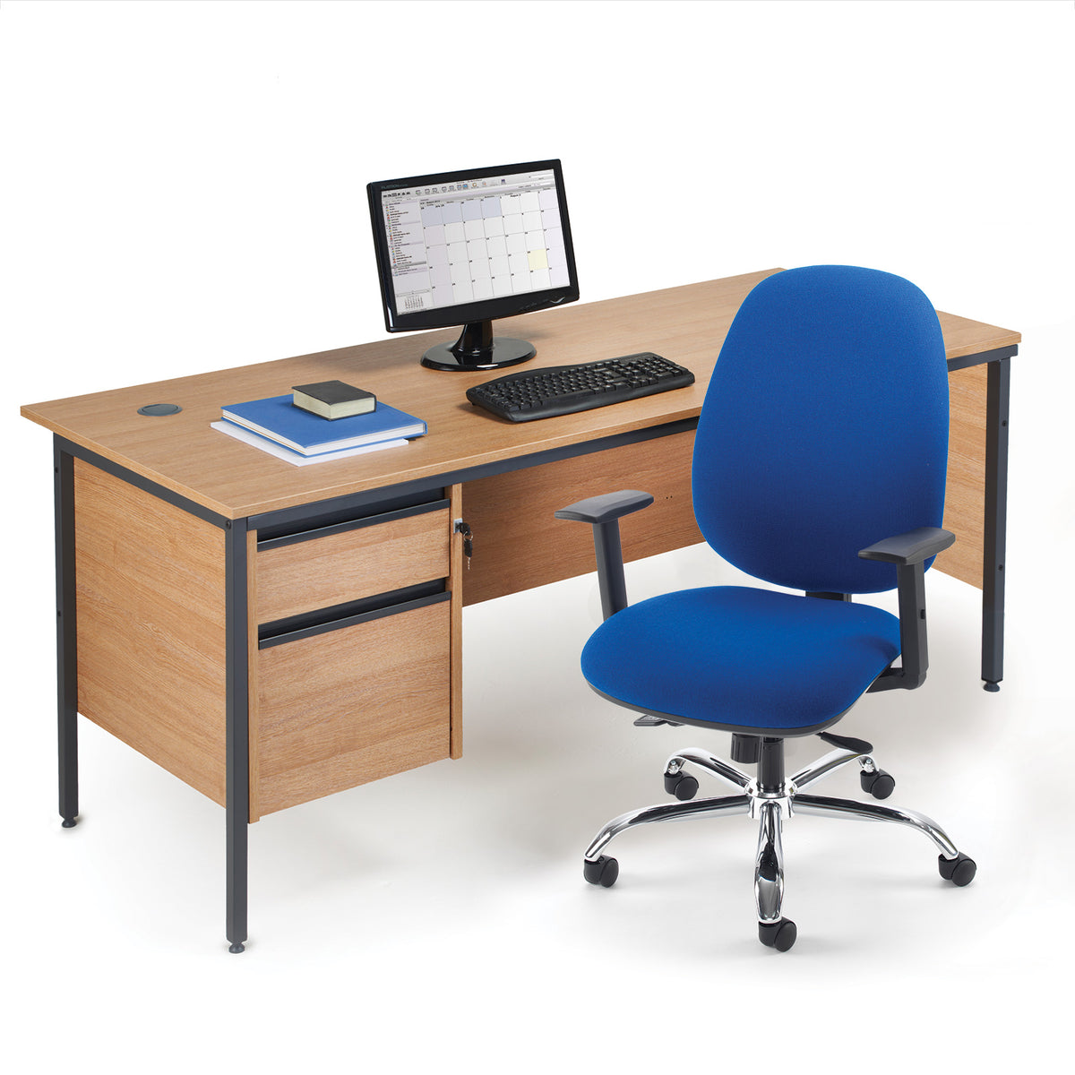 Jota Ergo 24hr ergonomic asynchro task chair - black - view 4