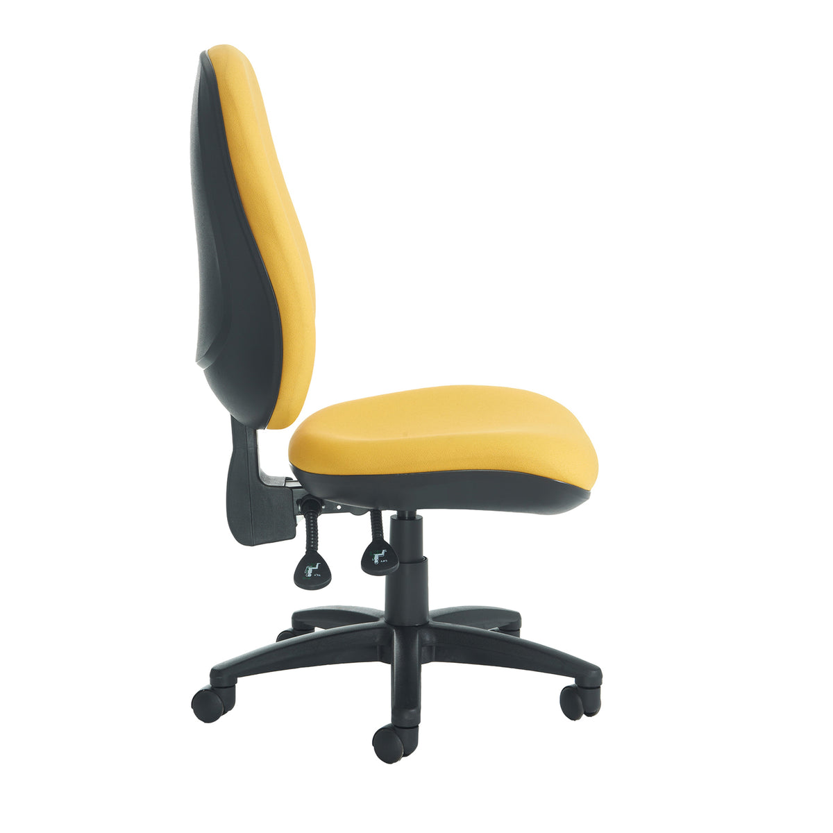 Jota XXL fabric back operator chair with no arms - made to order - view 1