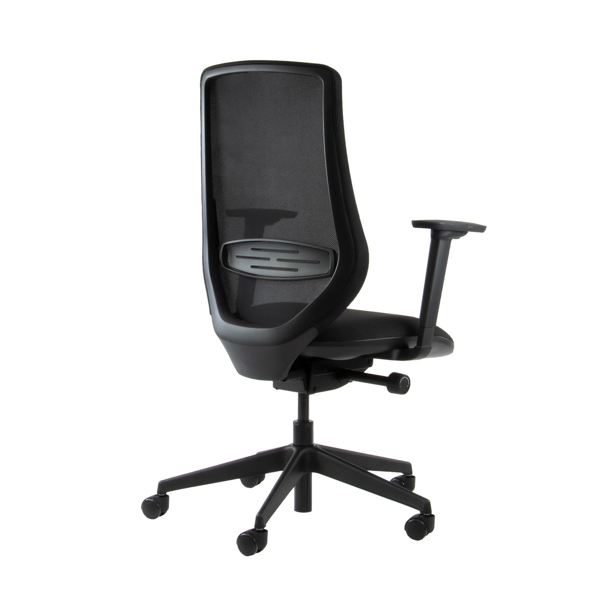 Kacey mesh back operator chair with black frame - made to order - view 3