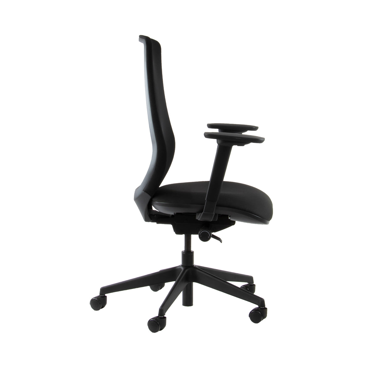 Kacey mesh back operator chair with black frame - made to order - view 2