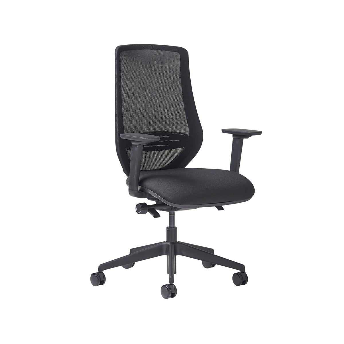 Kacey mesh back operator chair with black frame - made to order - view 1