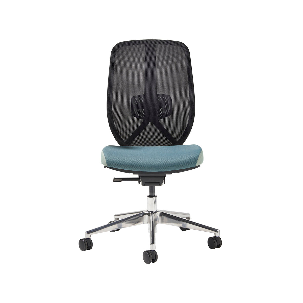 Kura mesh task chair with integrated seat adjustment, lumbar height and depth adjustment and synchronised mechanism - made to order - view 5