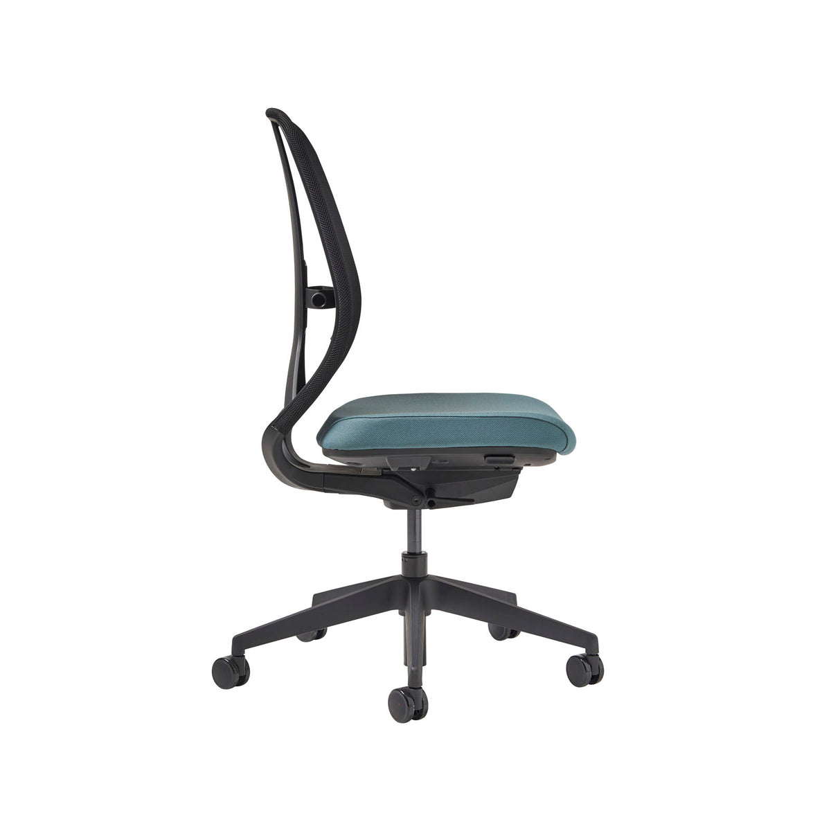 Kura mesh task chair with integrated seat adjustment, lumbar height and depth adjustment and synchronised mechanism - made to order - view 6