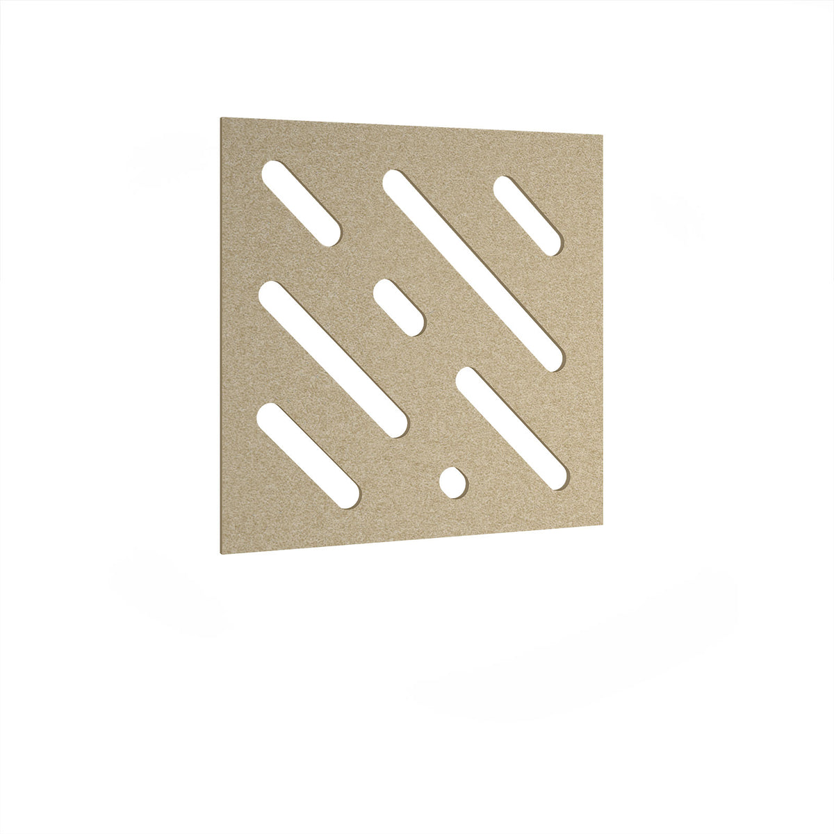 Lozenge Acoustic Ceiling-Wall Tiles 590w - Dark Camel - view 1