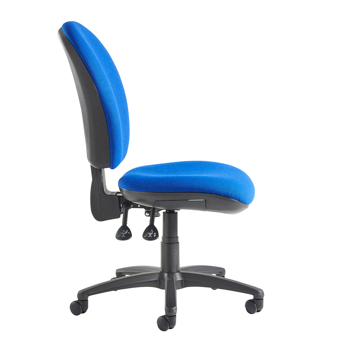 Altino XL fabric back operator chair with no arms - made to order - view 2