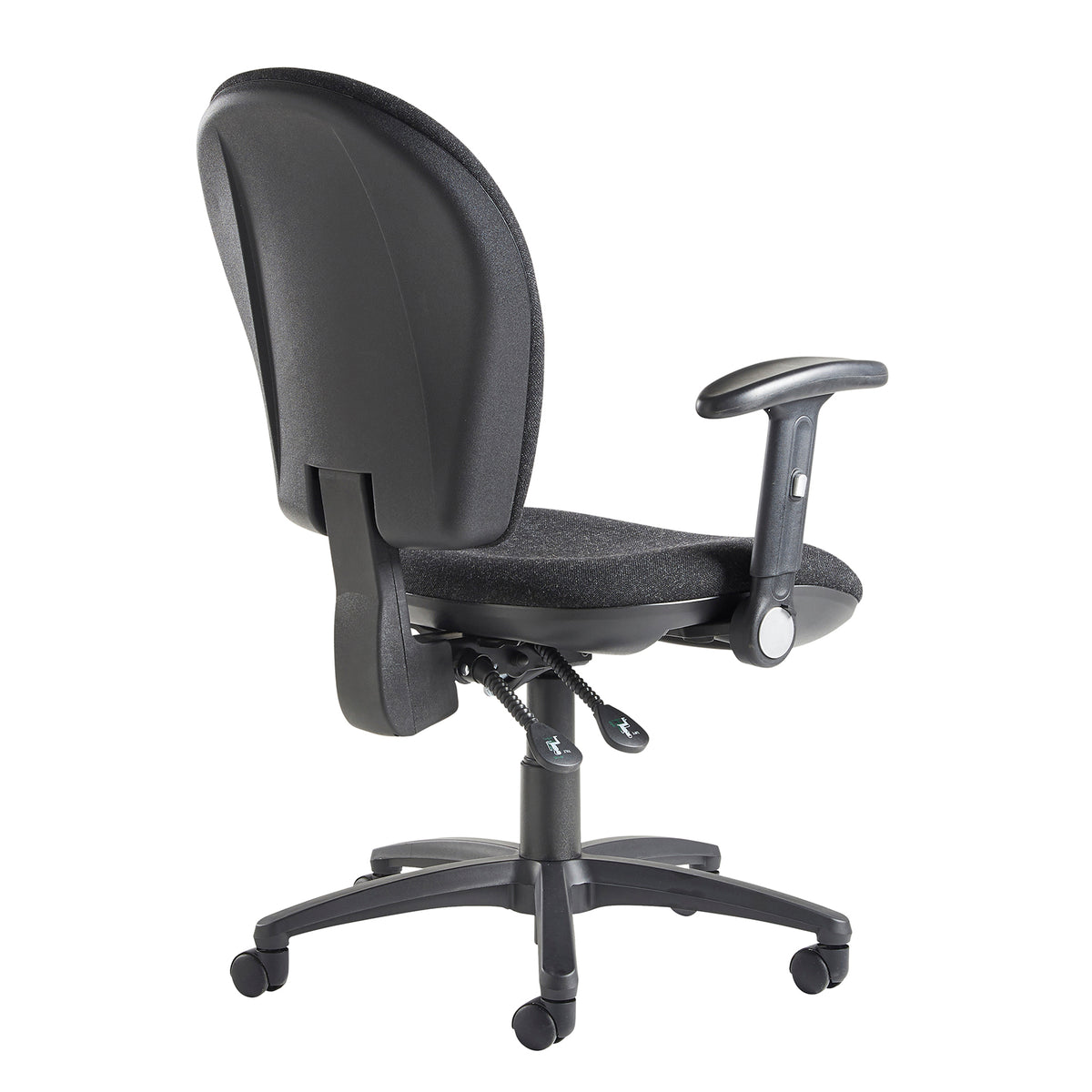 Altino XL fabric back operator chair with folding arms - made to order - view 3