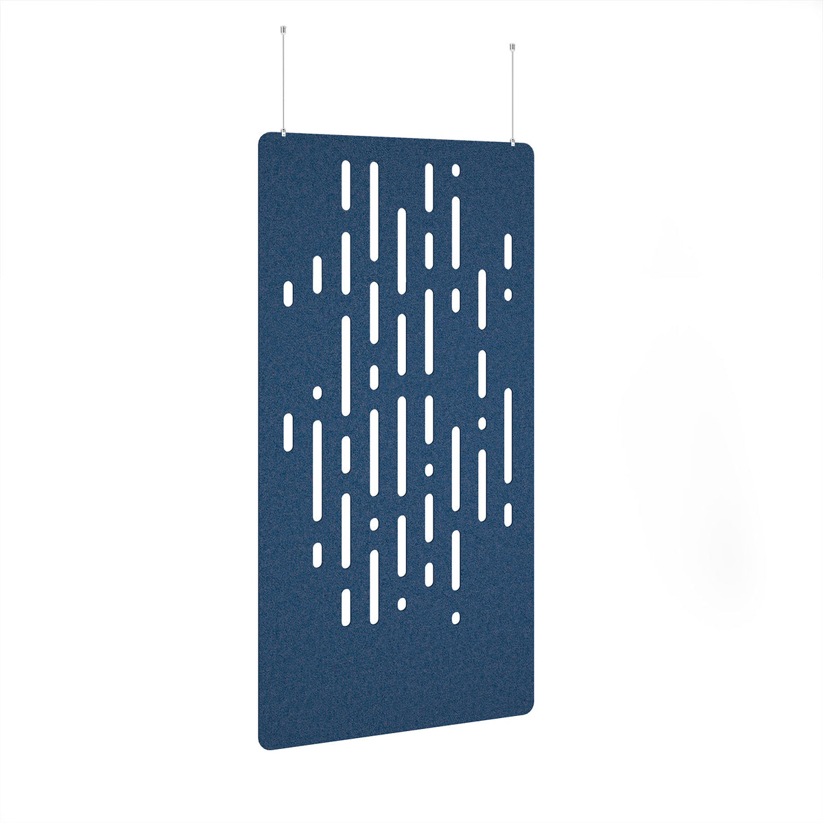 Lozenge Hanging Panel 1200w - Blue - view 1