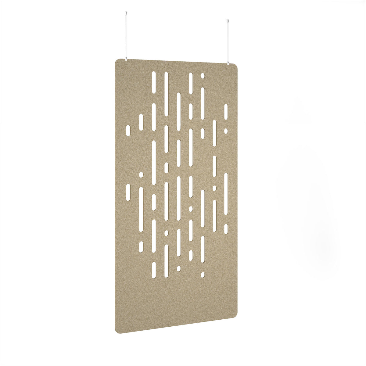 Lozenge Hanging Panel 1200w - Dark Camel - view 1