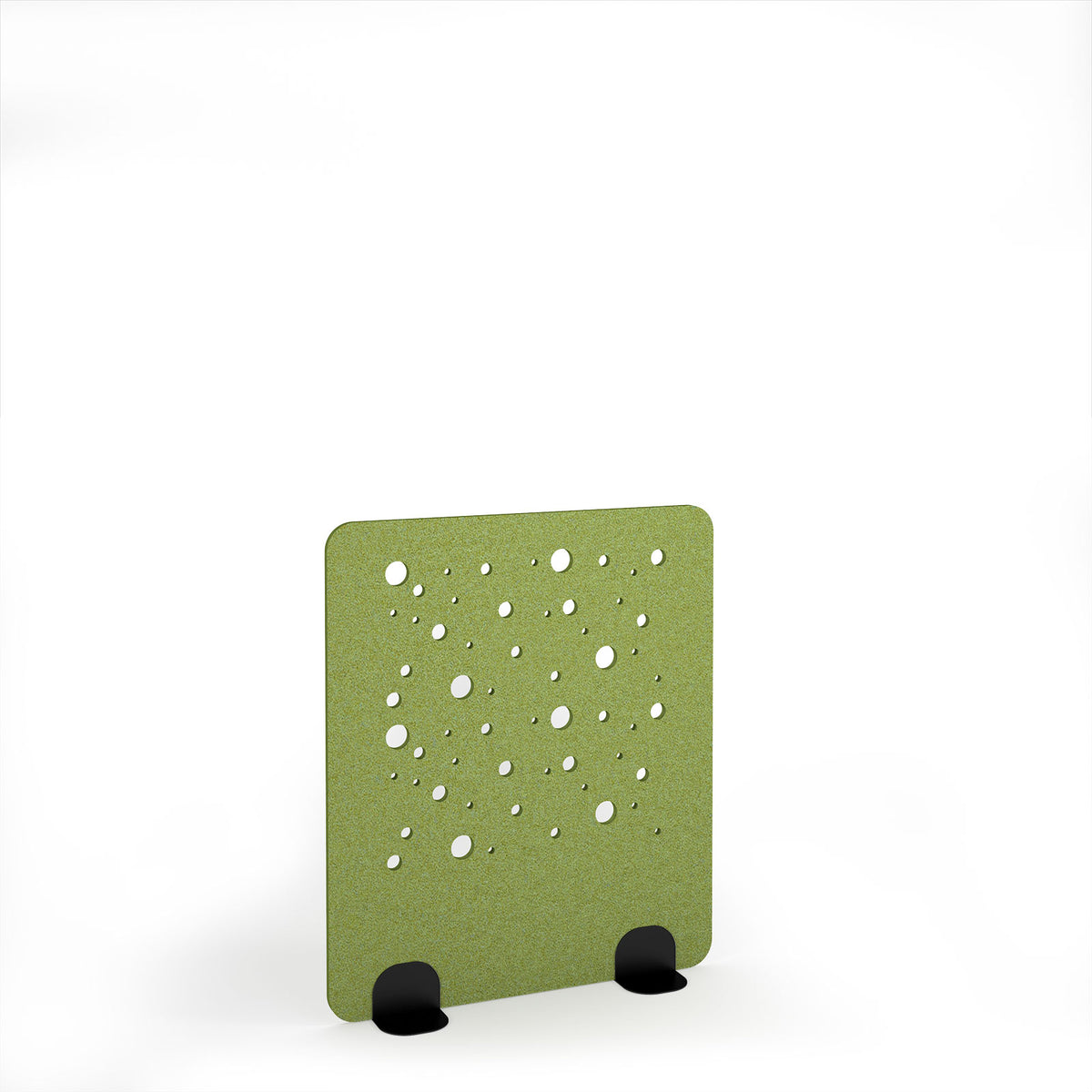 Moon Accoustic Floor Standing Metal Base Legs 1200w 1400h - Black legs, Fruit Green - view 1