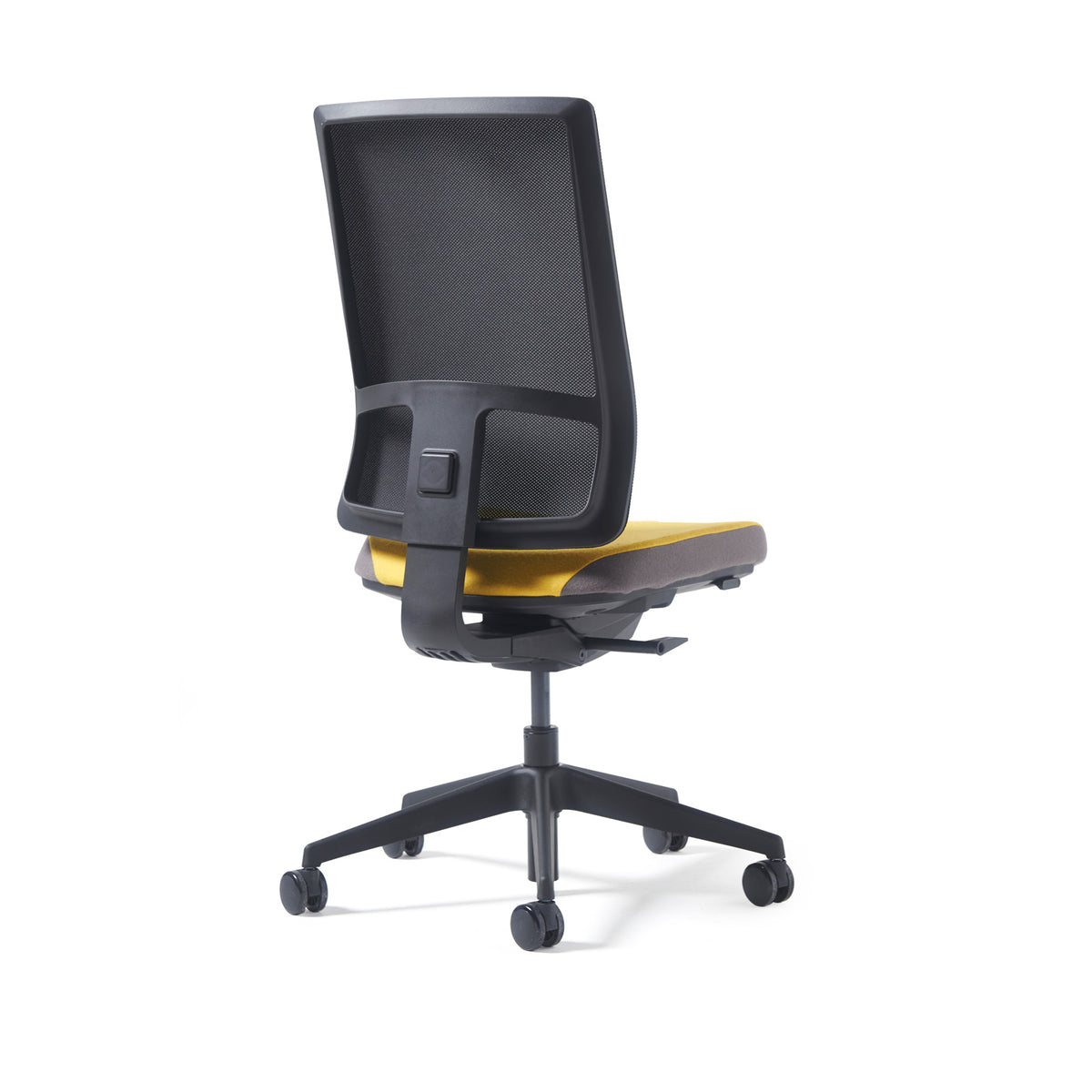Miku mesh task chairs with integrated seat slide, back height adjustment and synchronised mechanism - made to order - view 3