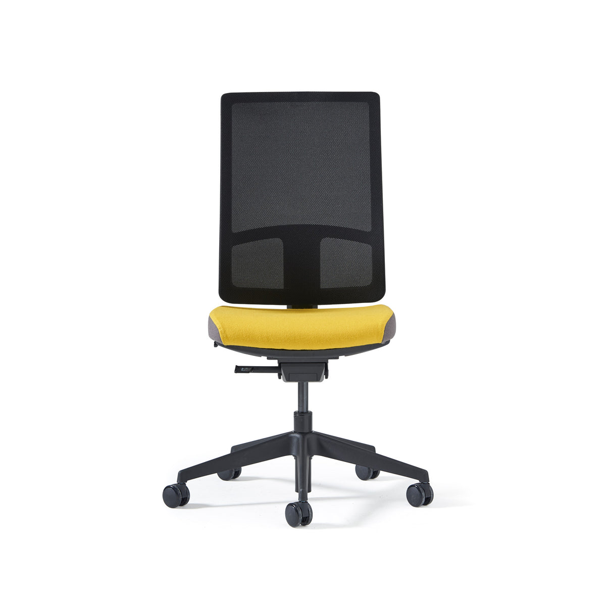 Miku mesh task chairs with integrated seat slide, back height adjustment and synchronised mechanism - made to order - view 2