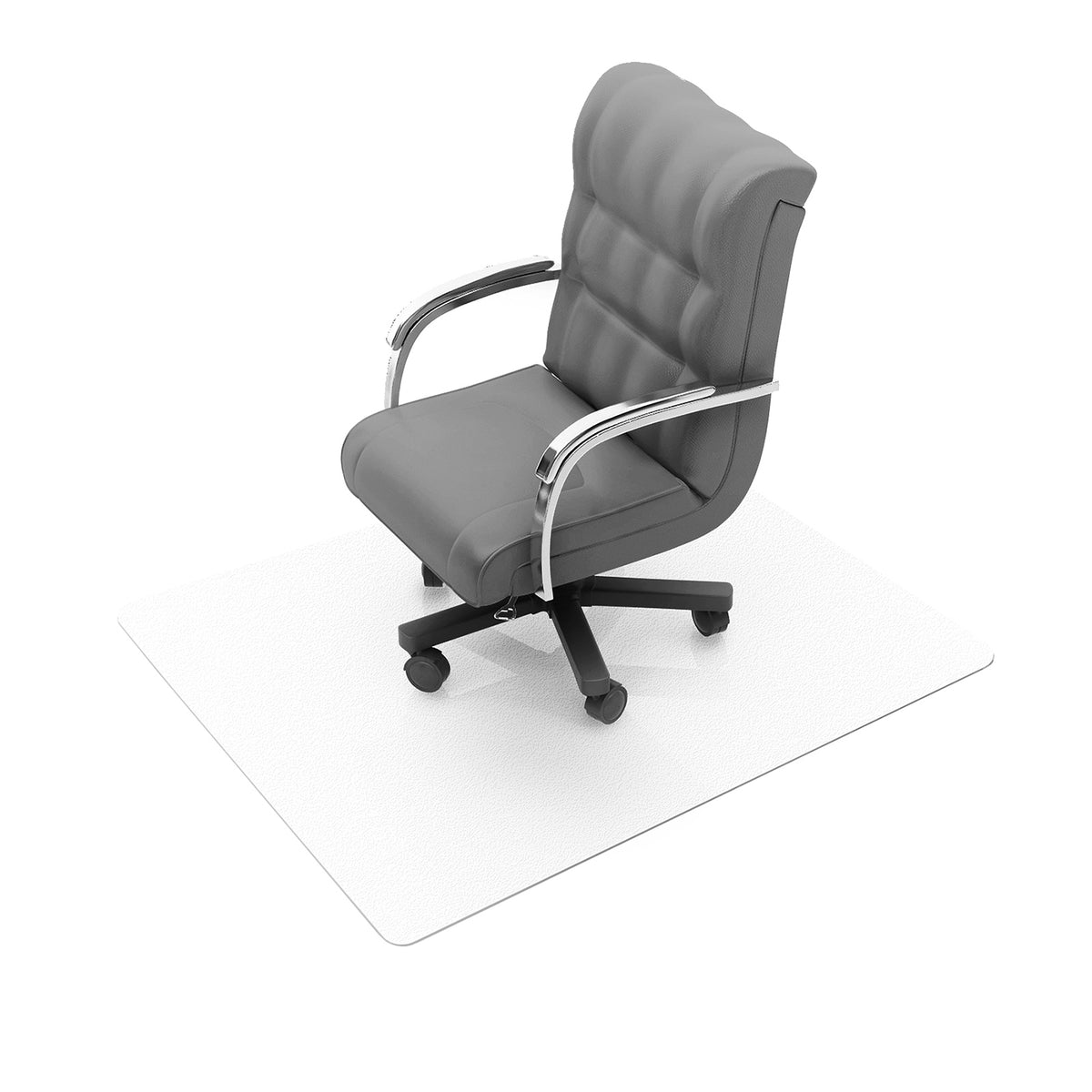 Mural PVC clear chair mat 1200 x 900mm - view 4