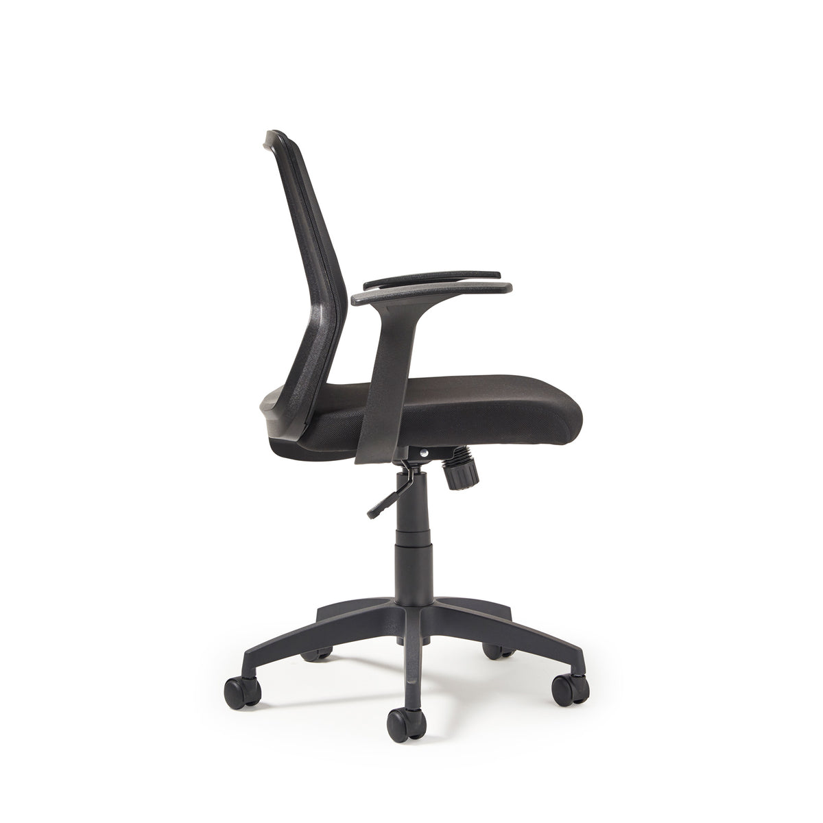 Nina mesh task chair in black - view 4