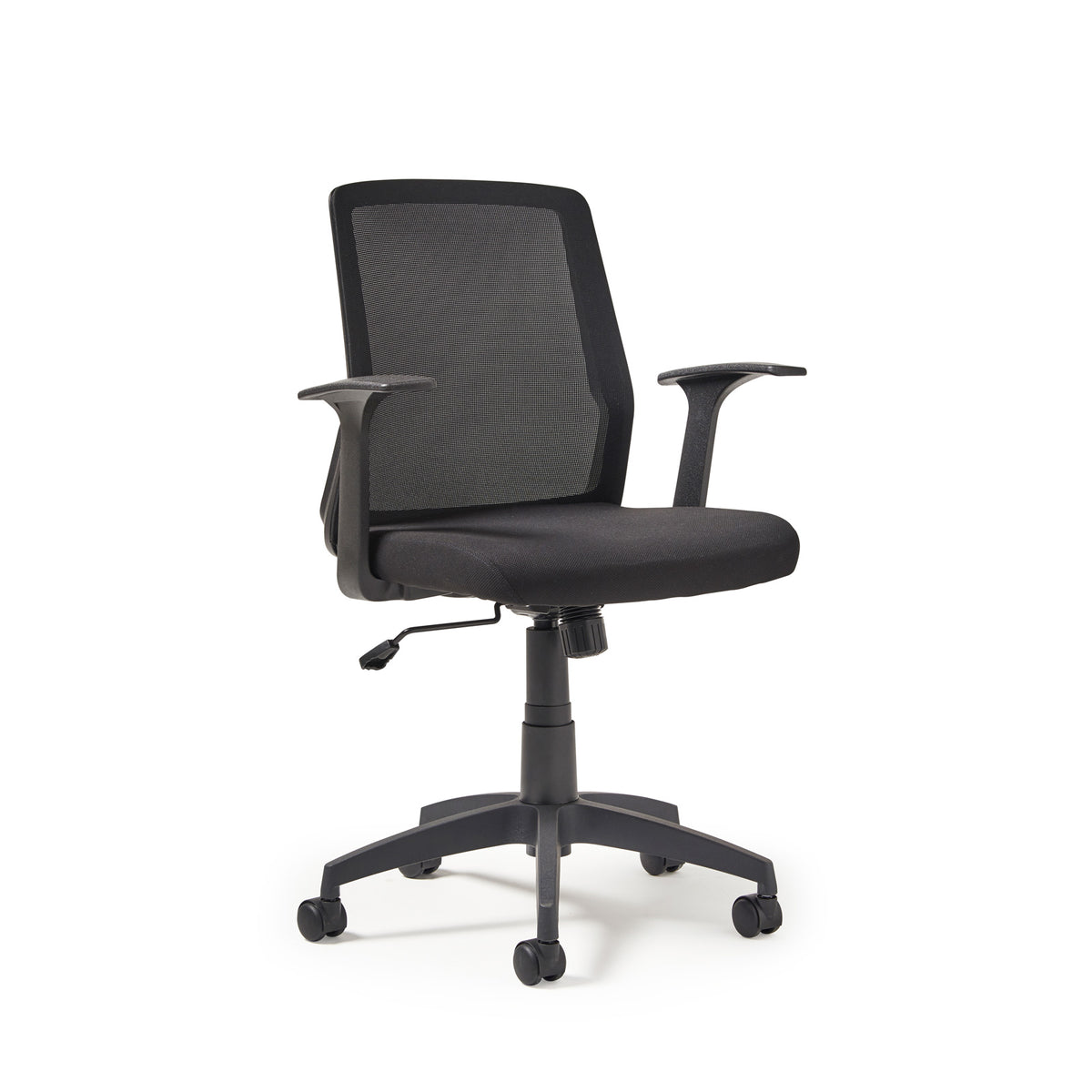 Nina mesh task chair in black - view 1