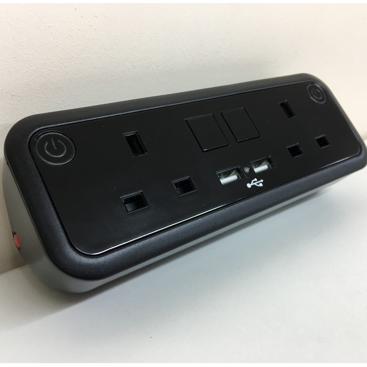 Nucleus 2 UK Socket Power Module with Dual A USB Charging - Black - view 2