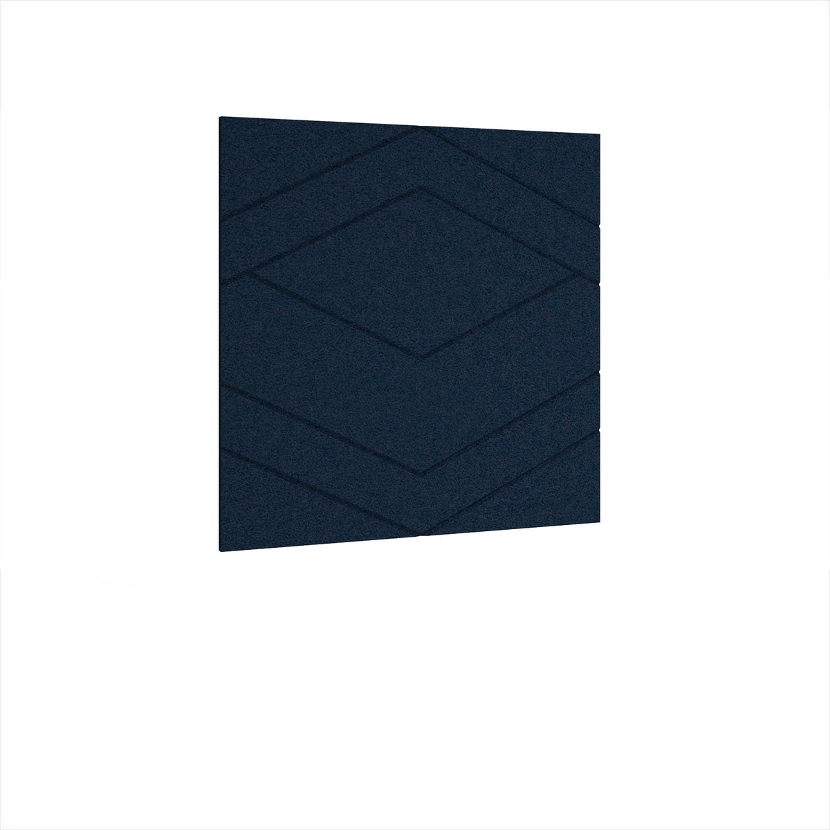 Oblique Acoustic Ceiling-Wall Tiles 590w - Dark Blue - view 1