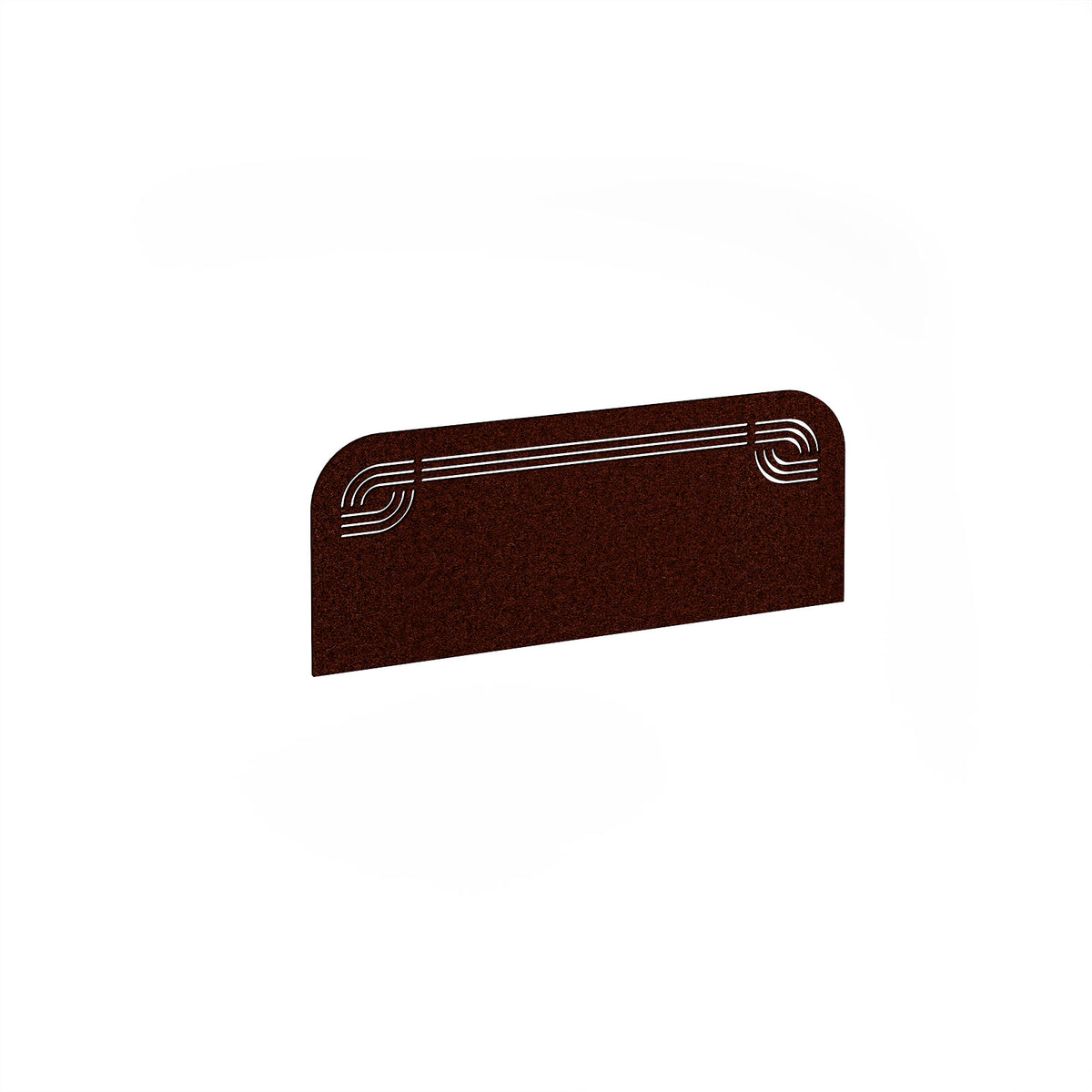 Offset Acoustic Desktop Screen 1000w - Maroon - view 1
