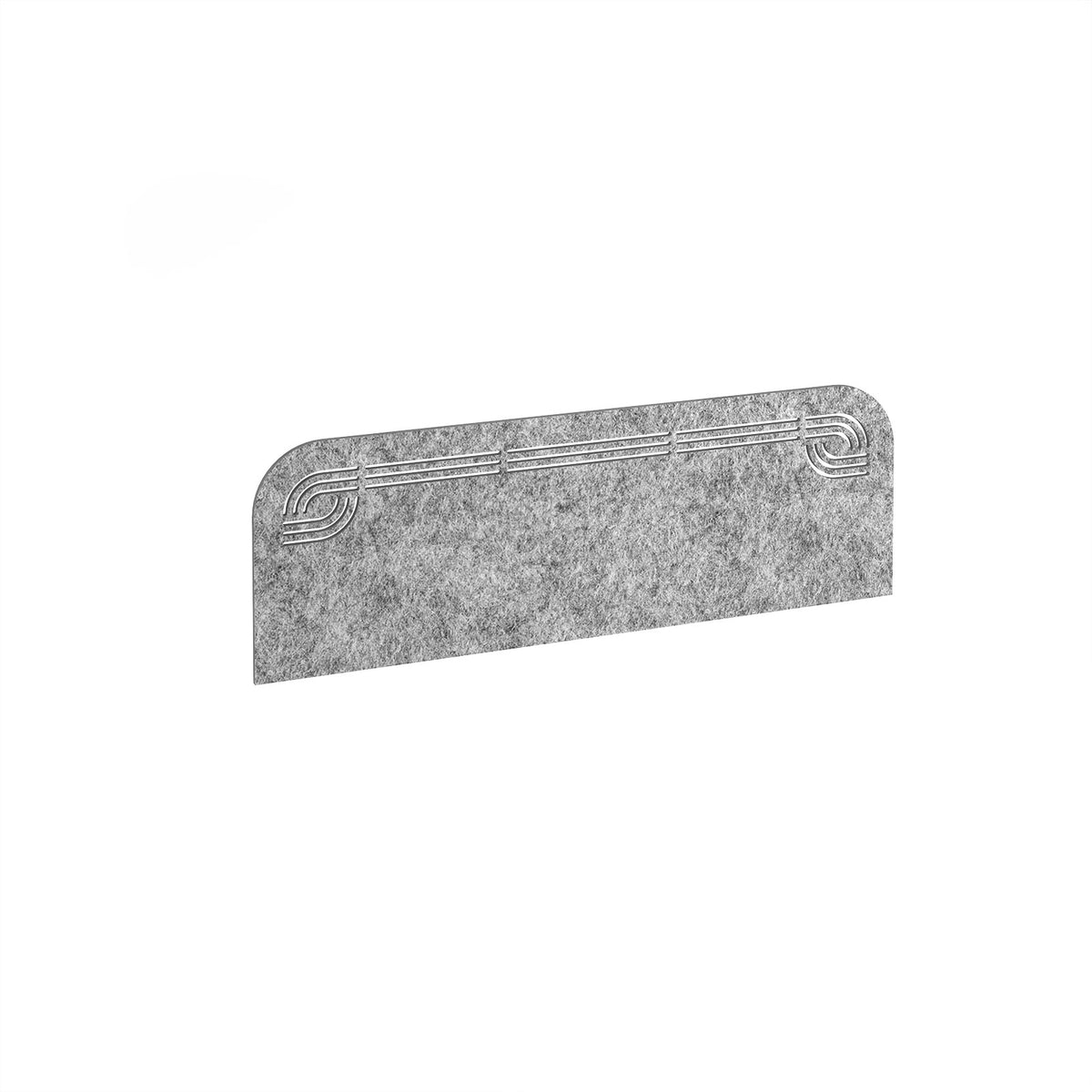Offset Acoustic Desktop Screen 1200w - Dark Silver Grey - view 1 (ods1200-dg.jpg)