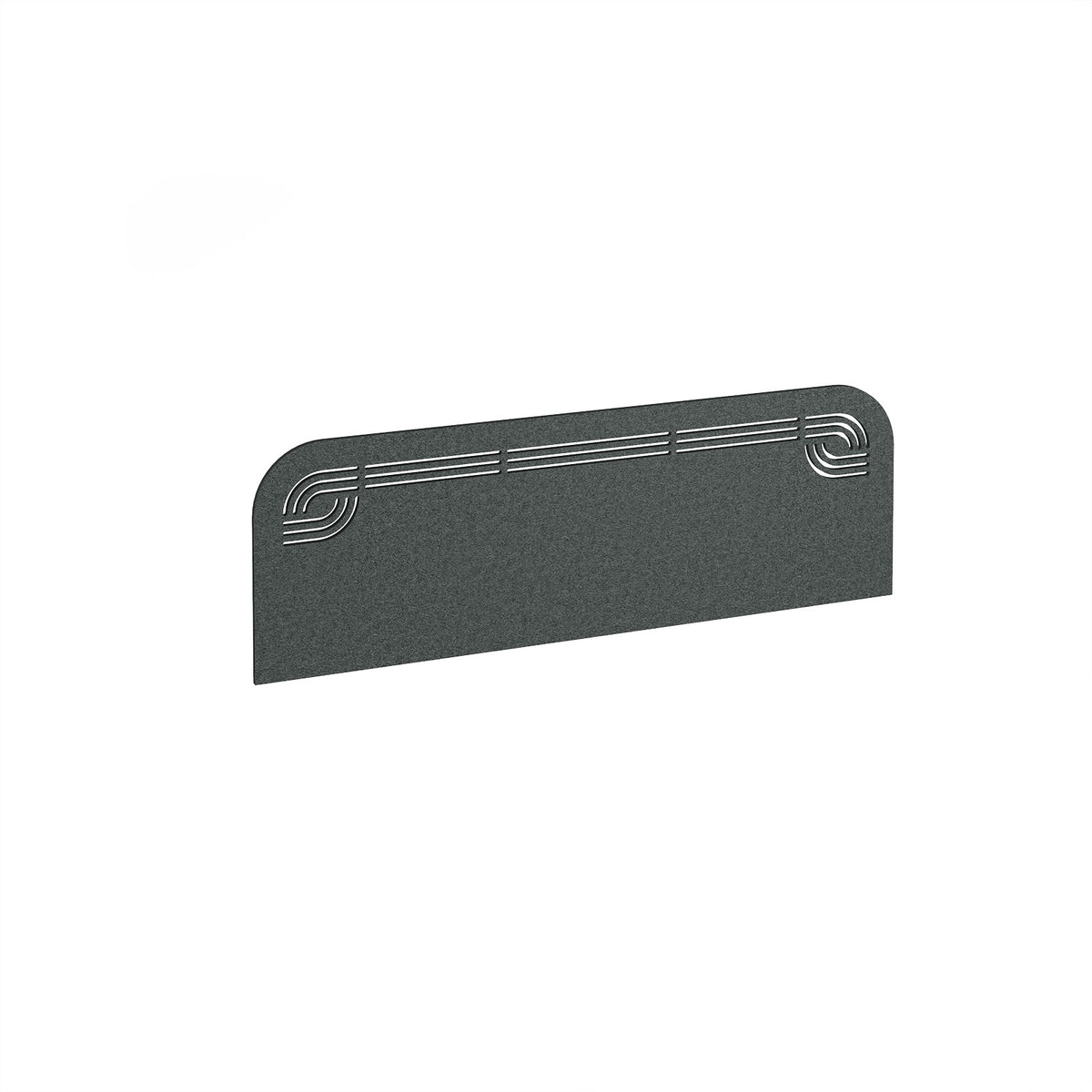 Offset Acoustic Desktop Screen 1200w - Moonlight Grey - view 1