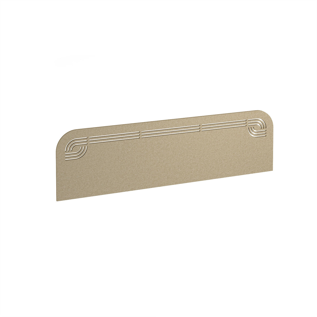 Offset Acoustic Desktop Screen 1400w - Dark Camel - view 1