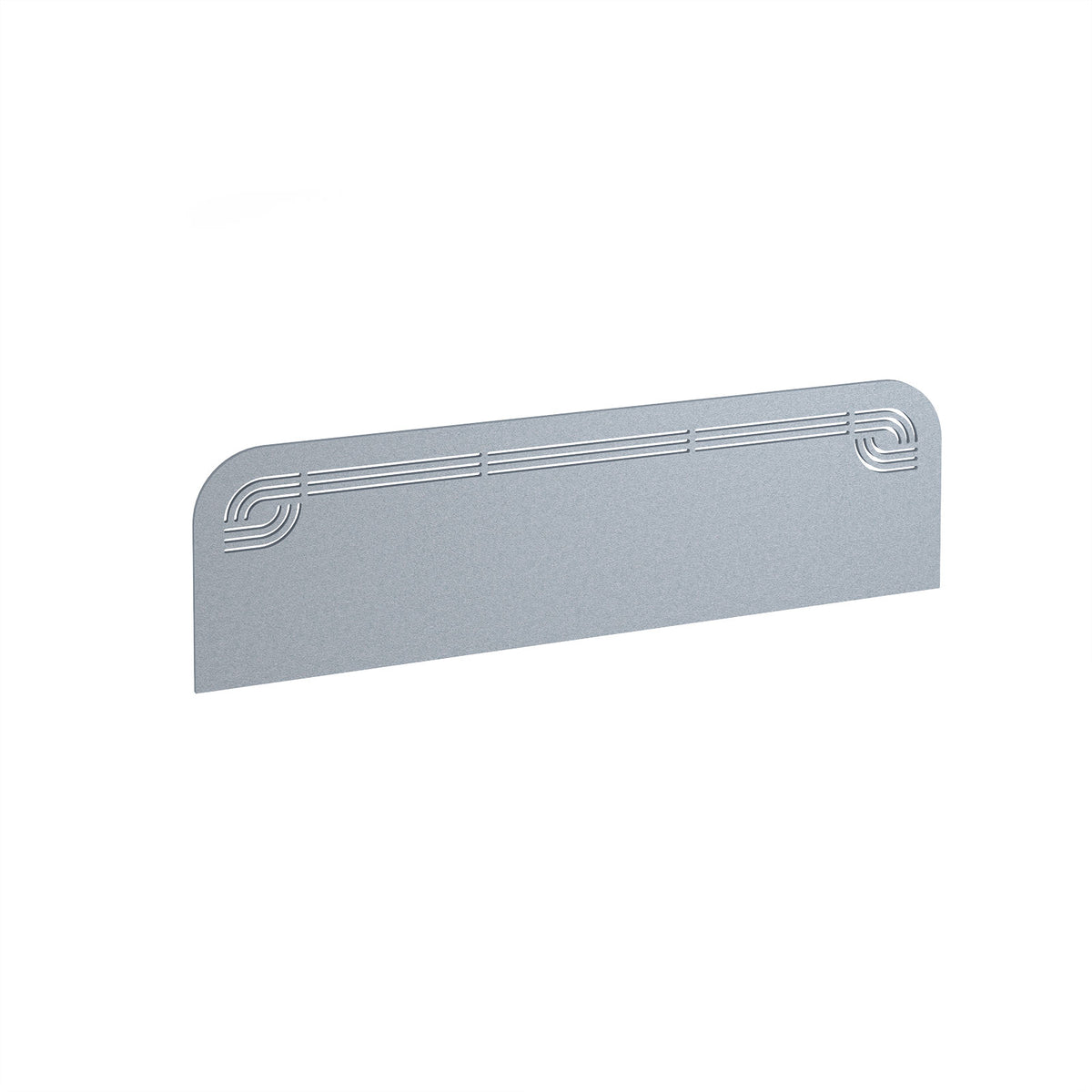 Offset Acoustic Desktop Screen 1400w - Dark Silver Grey - view 1 (ods1400-lg.jpg)