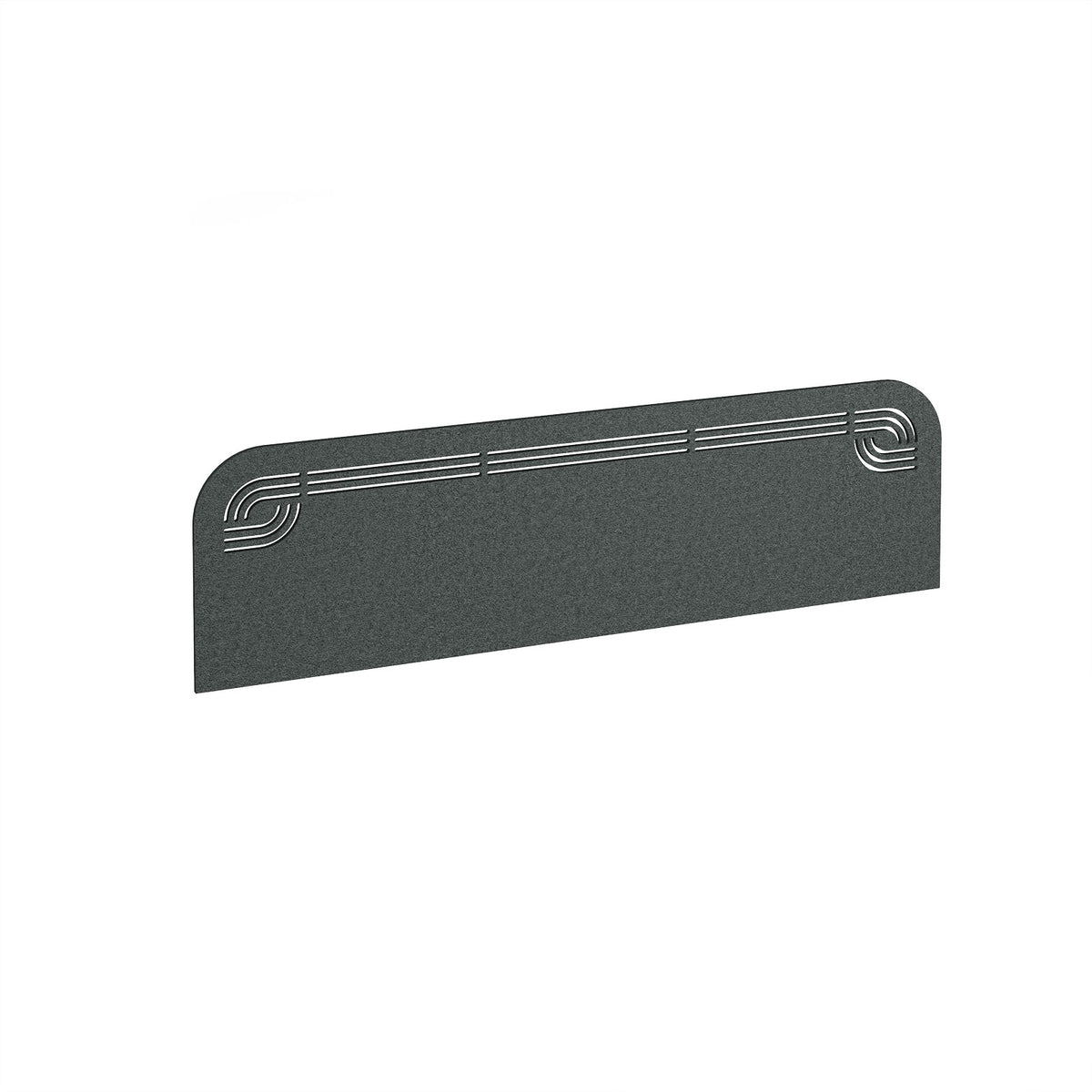Offset Acoustic Desktop Screen 1400w - Moonlight Grey - view 1